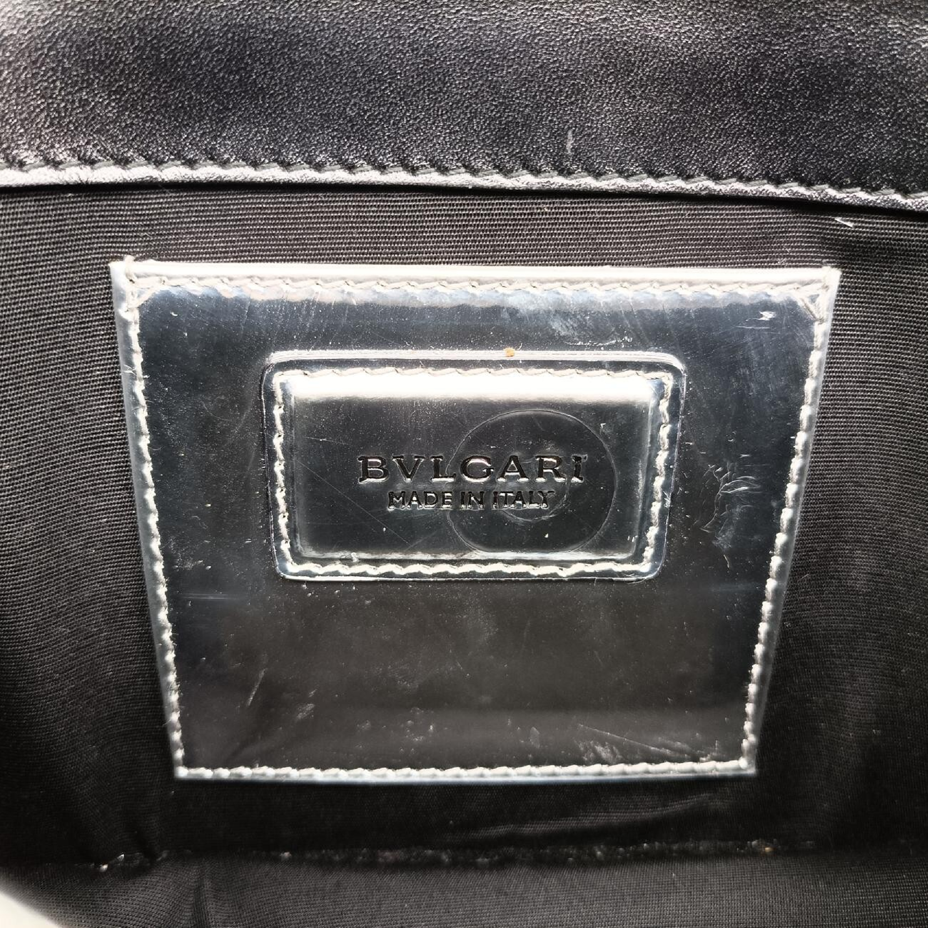 Serpenti Forever Silver Patent LA.N14.3830 Shoulder Bag — view 7