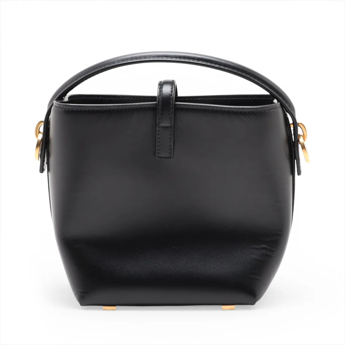 LE 37 mini Leather 2-Way Handbag, Black, 765870 — view 2
