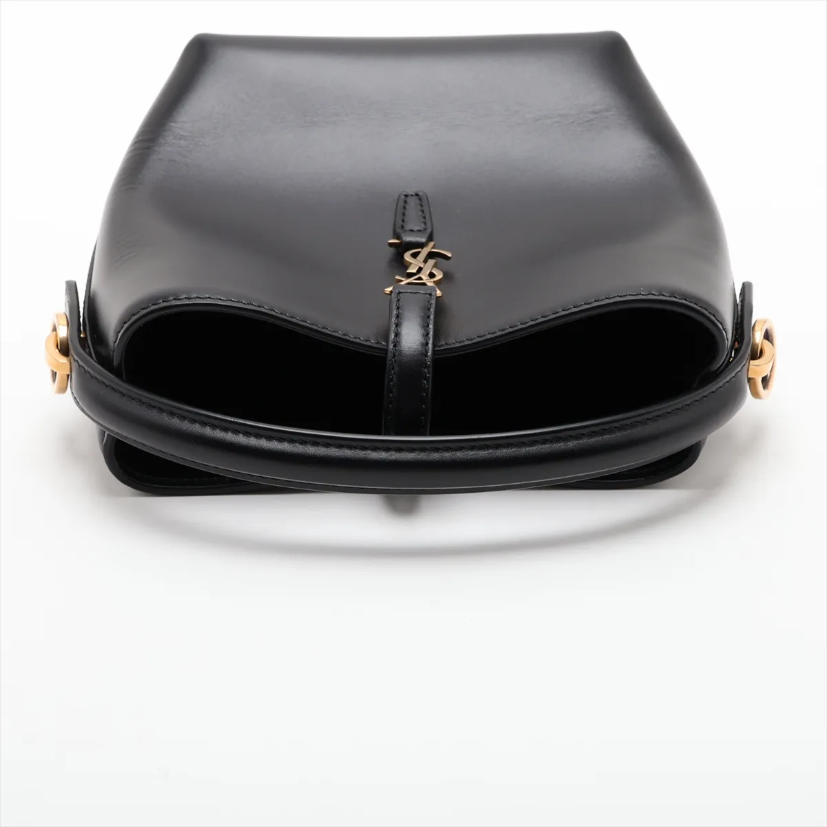 LE 37 mini Leather 2-Way Handbag, Black, 765870 — view 5