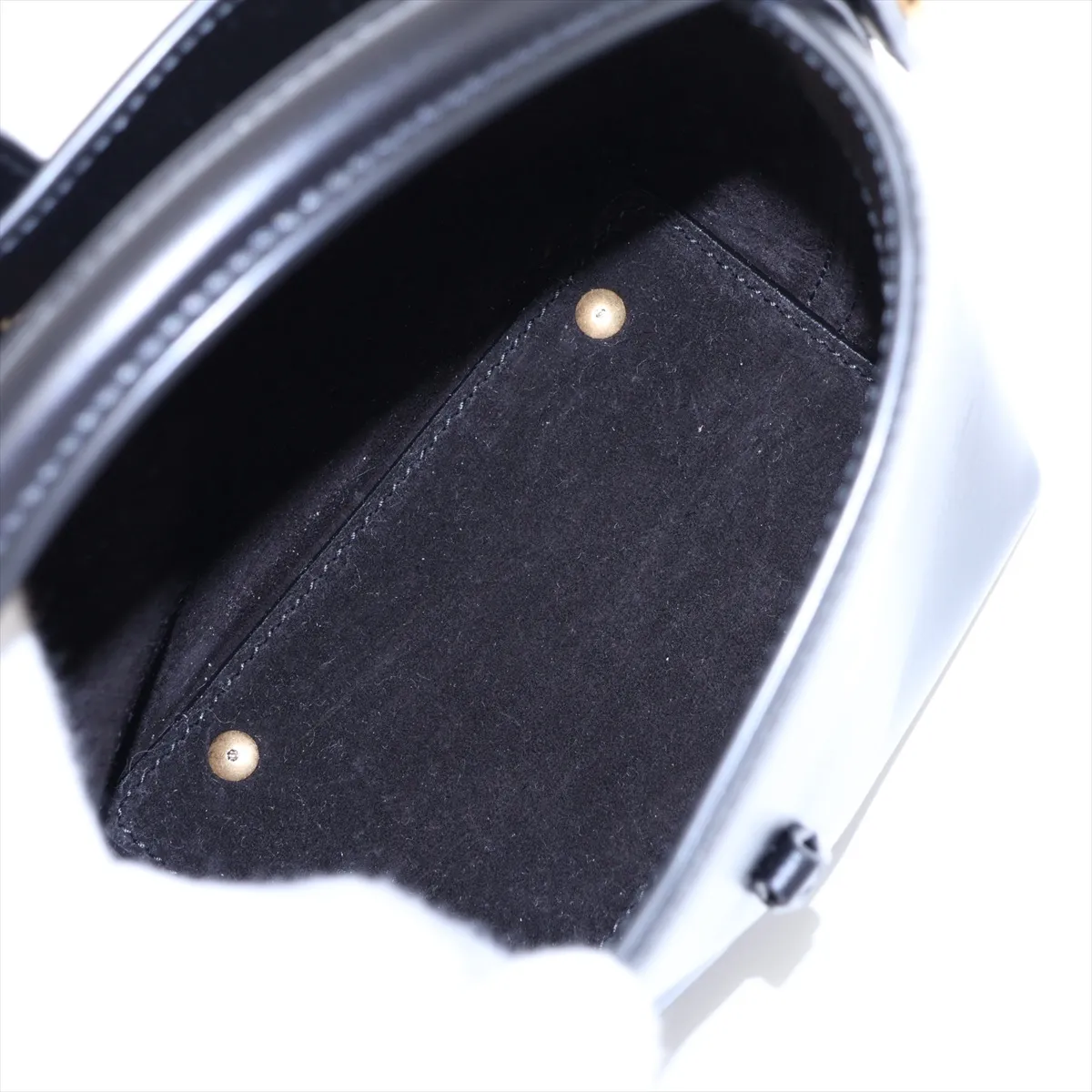 LE 37 mini Leather 2-Way Handbag, Black, 765870 — view 8