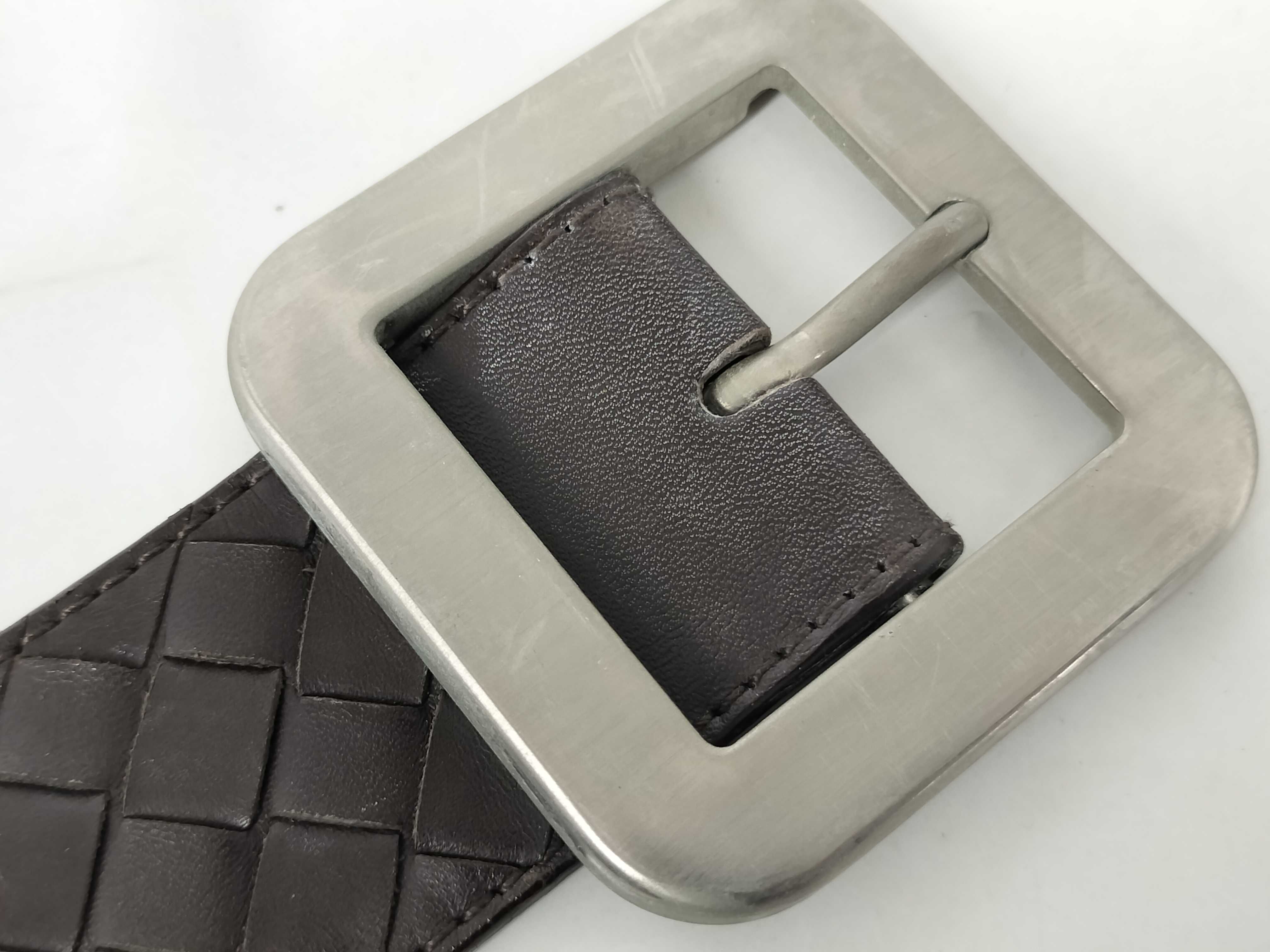 Intrecciato Leather Belt — view 11