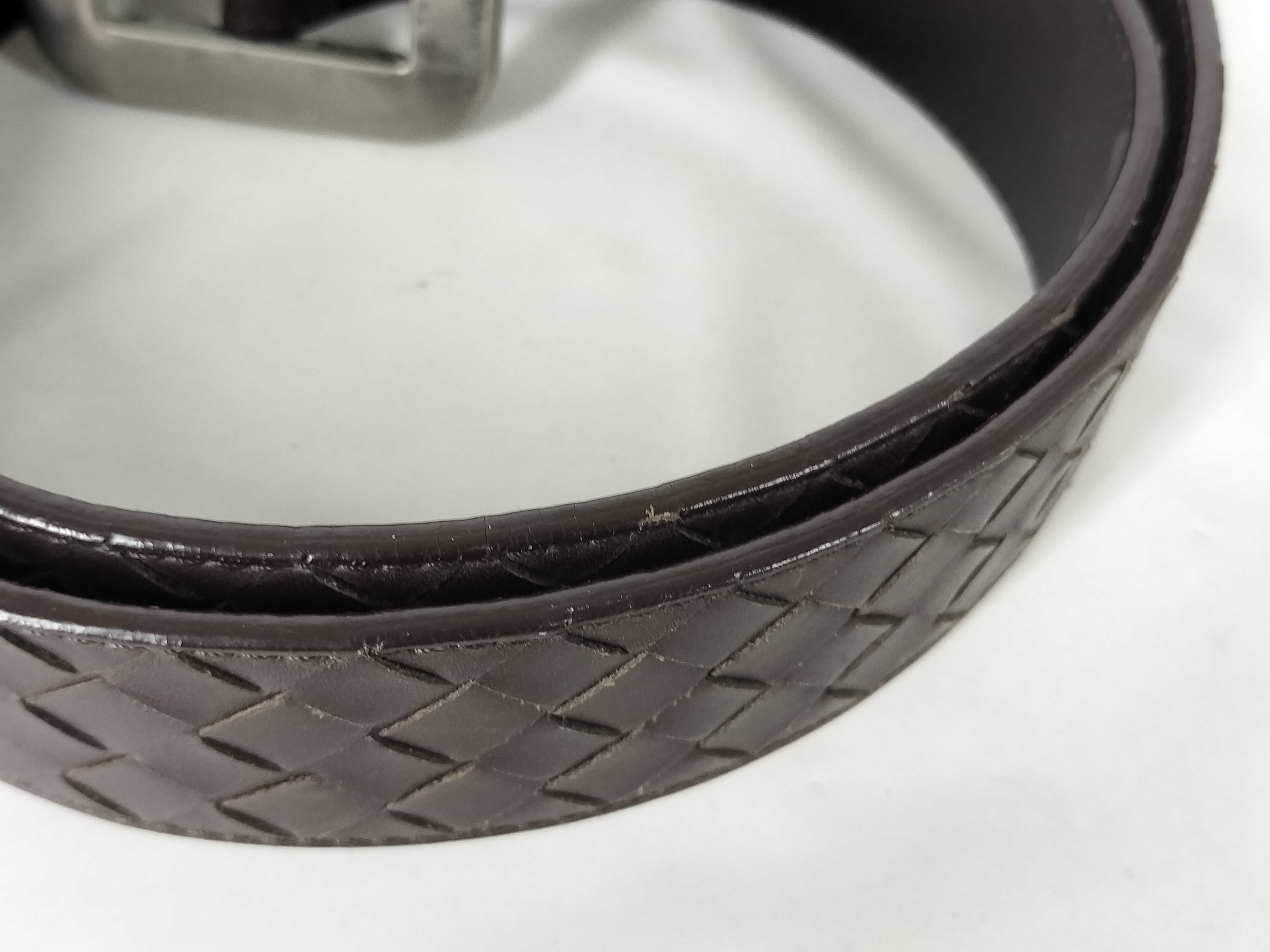 Intrecciato Leather Belt — view 12