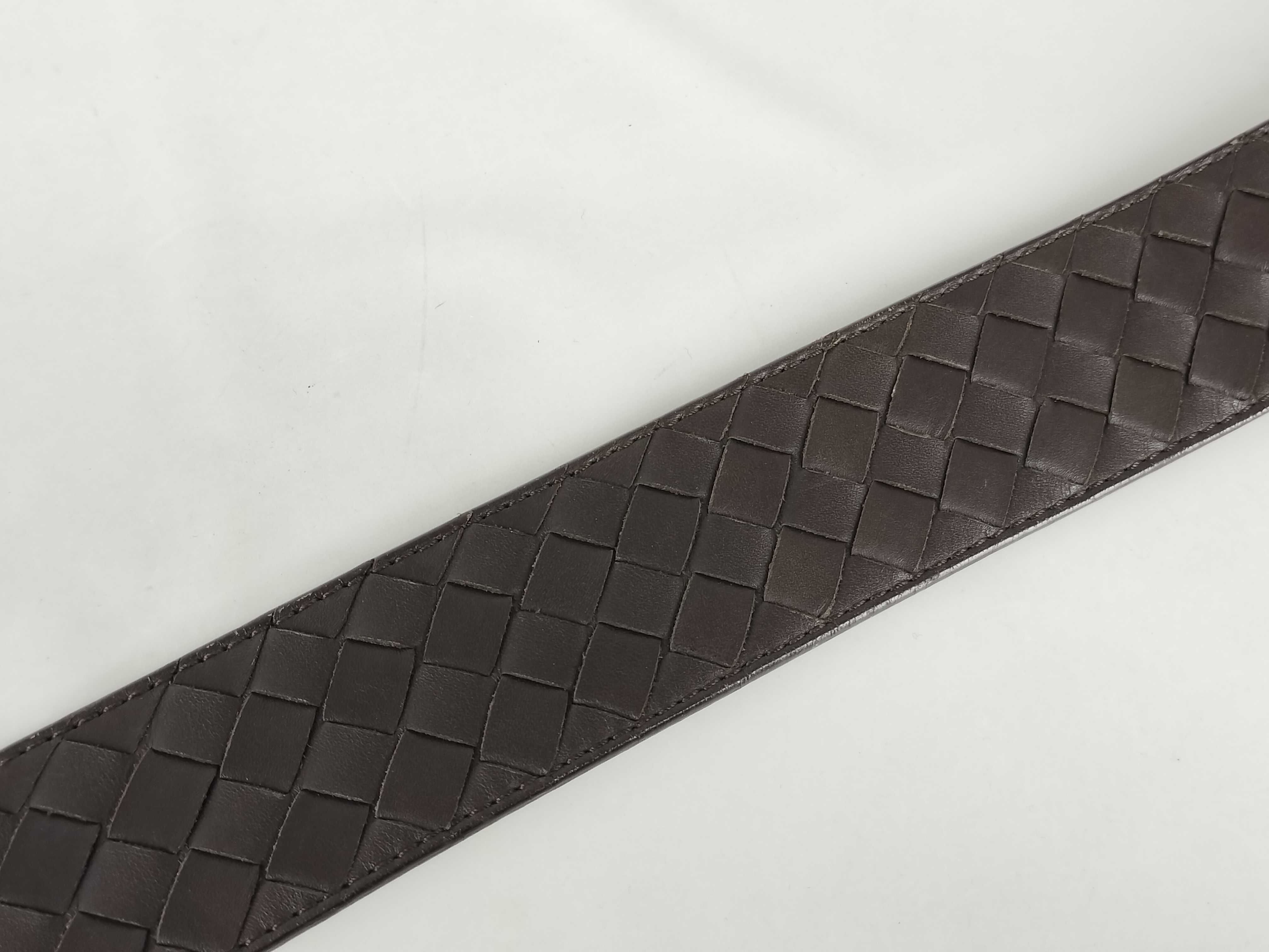 Intrecciato Leather Belt — view 9