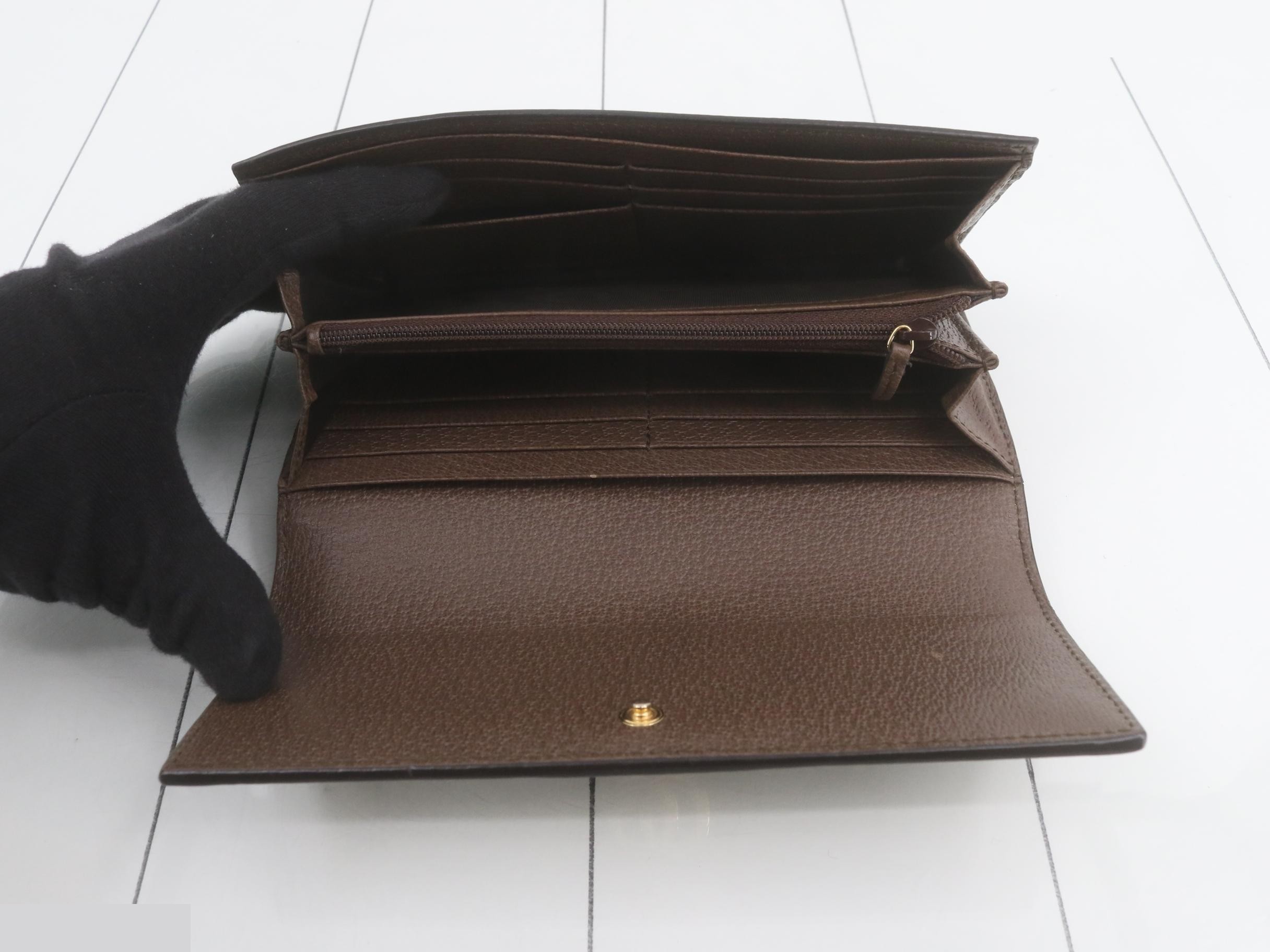 GG Supreme Ophidia Bi-fold Long Wallet — view 4