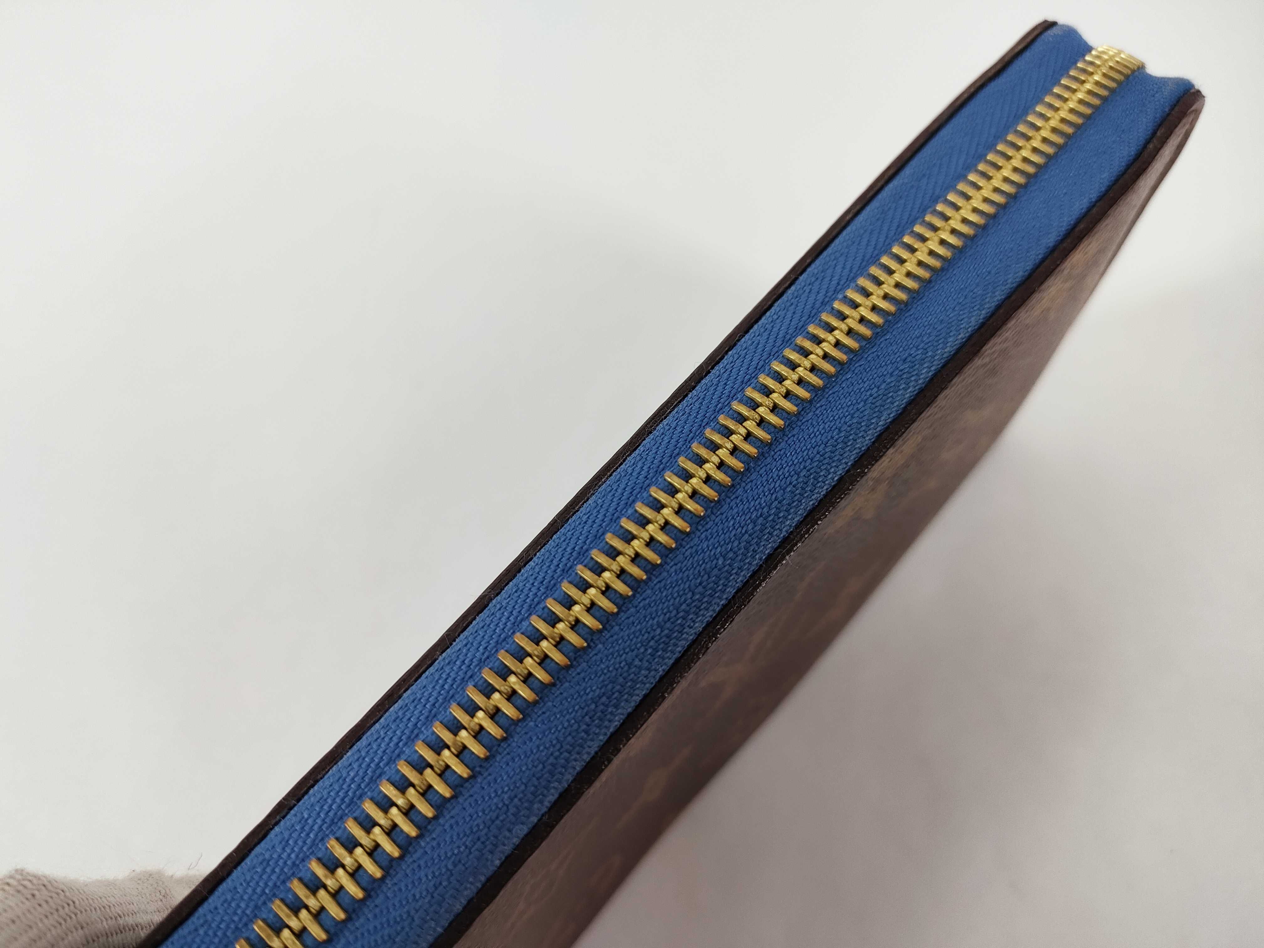 M63894 / Zippy Wallet / Monogram x Blue Jean / Round Zipper Long Wallet / CA4178 — view 9