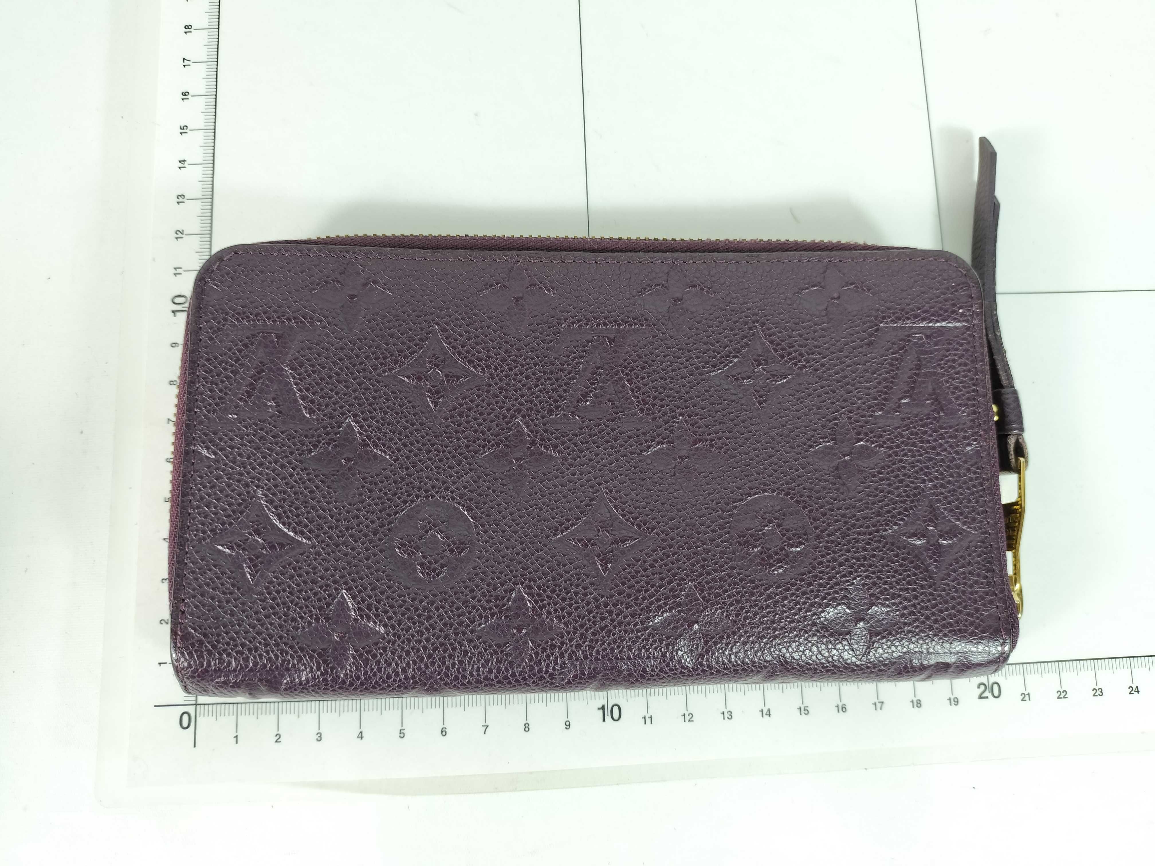 Monogram Empreinte Round Zip Wallet — view 2
