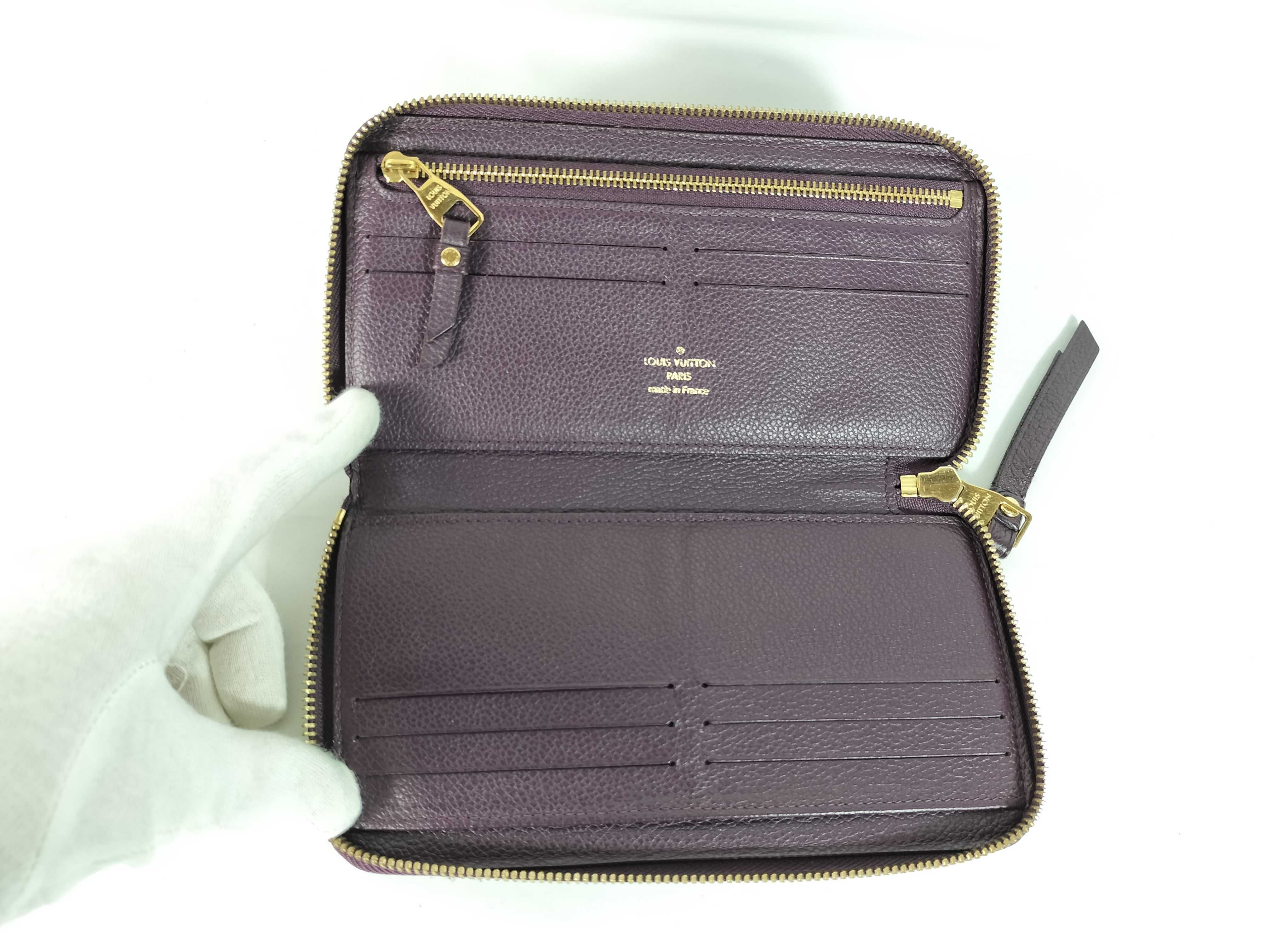 Monogram Empreinte Round Zip Wallet — view 8