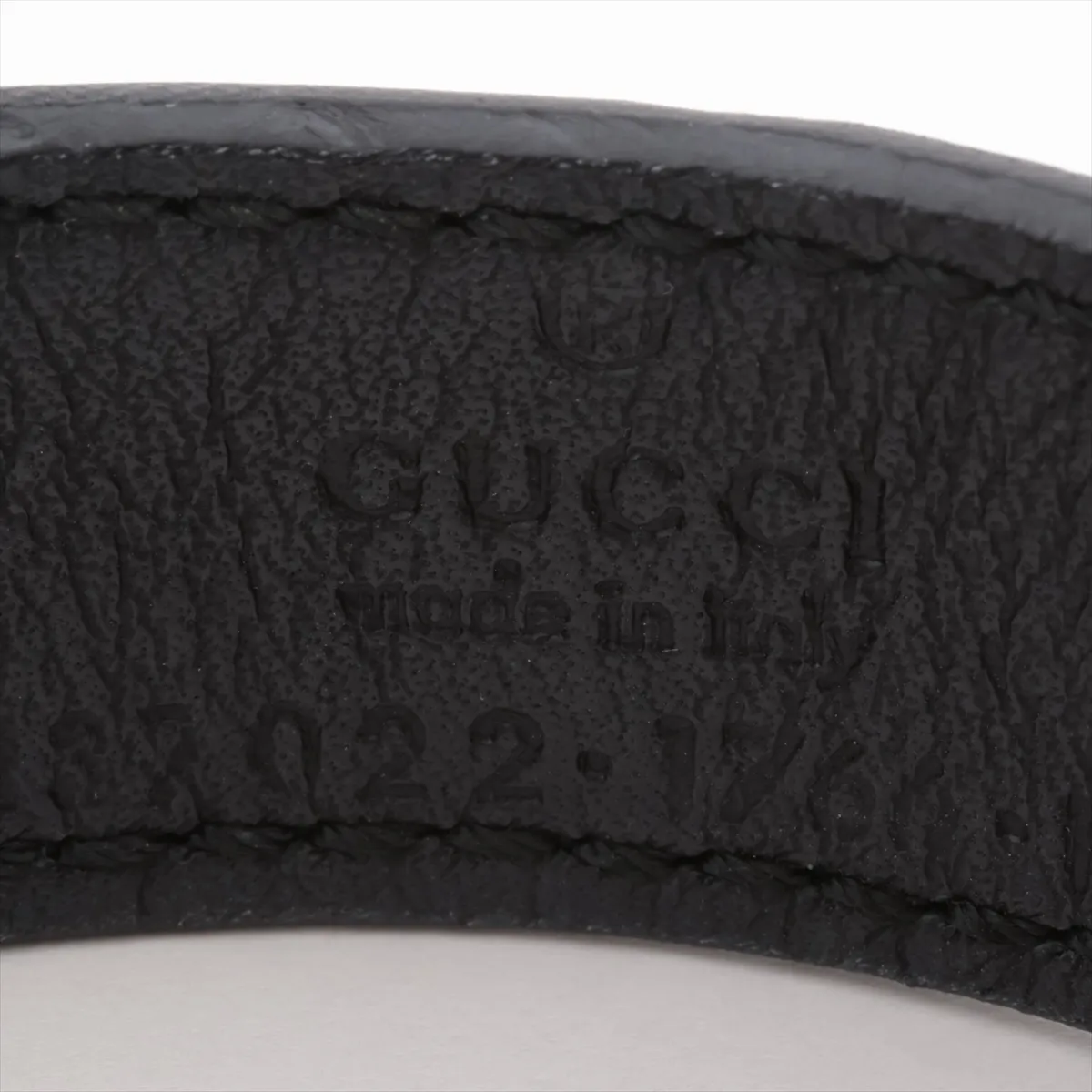 137022 Bracelet, GP x Leather, Black x Gold. — view 6