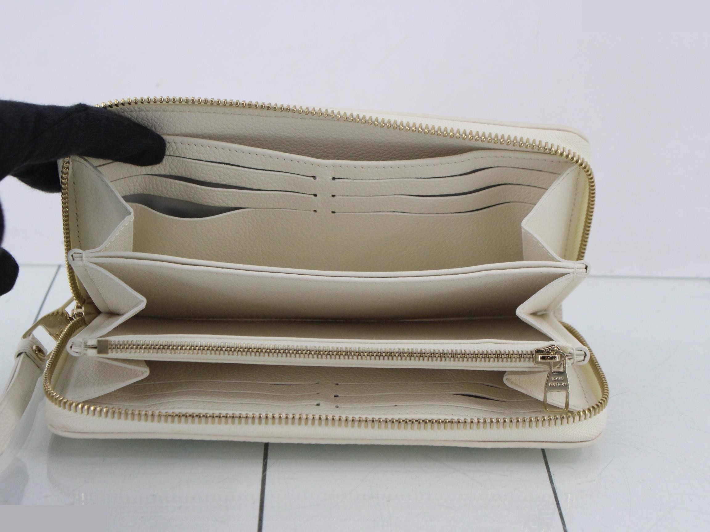 Empreinte Zippy Wallet, Milky White — view 4