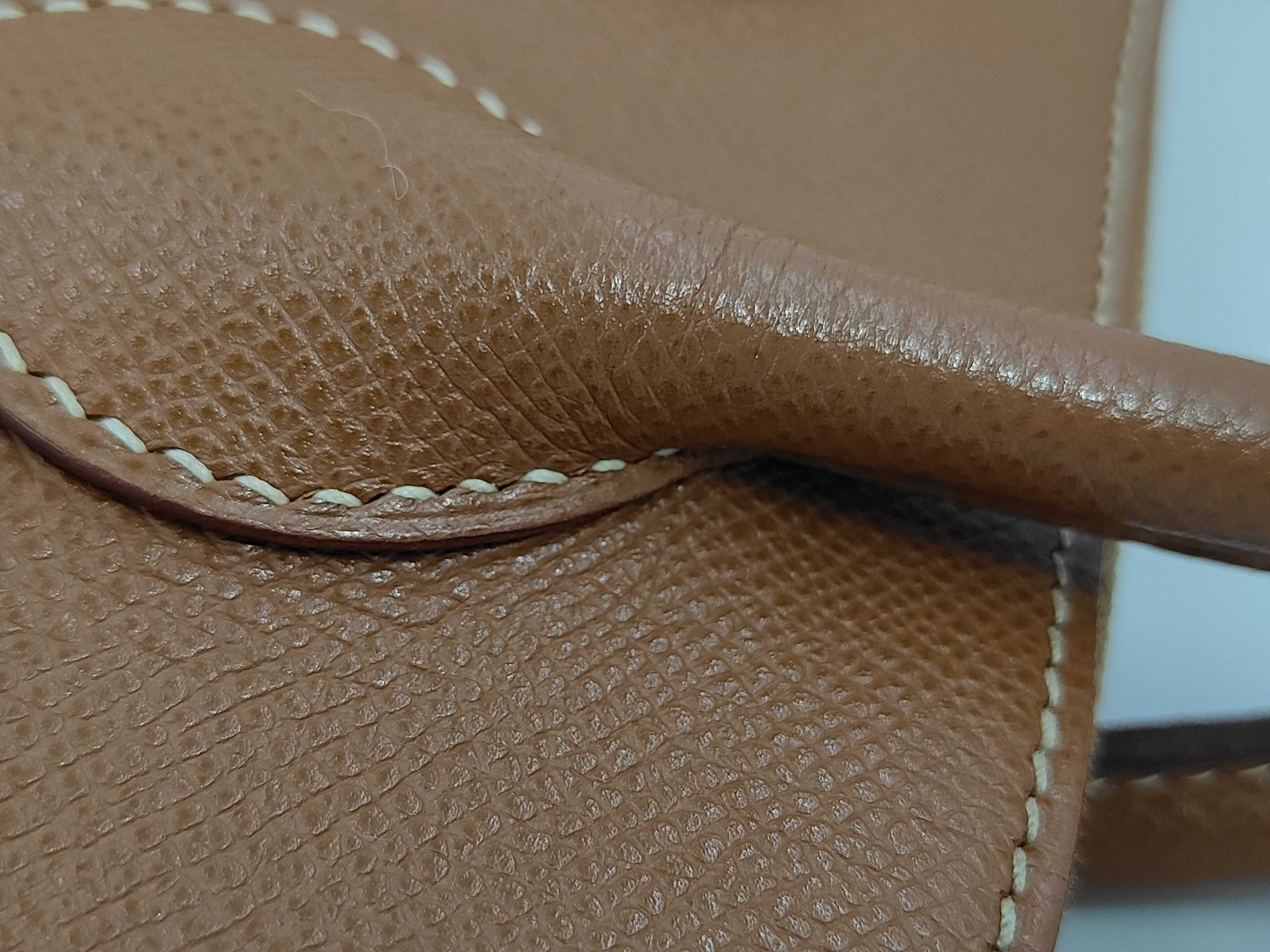 Bolide 31 Courchevel Leather Gold Hardware E Stamp Handbag — view 5
