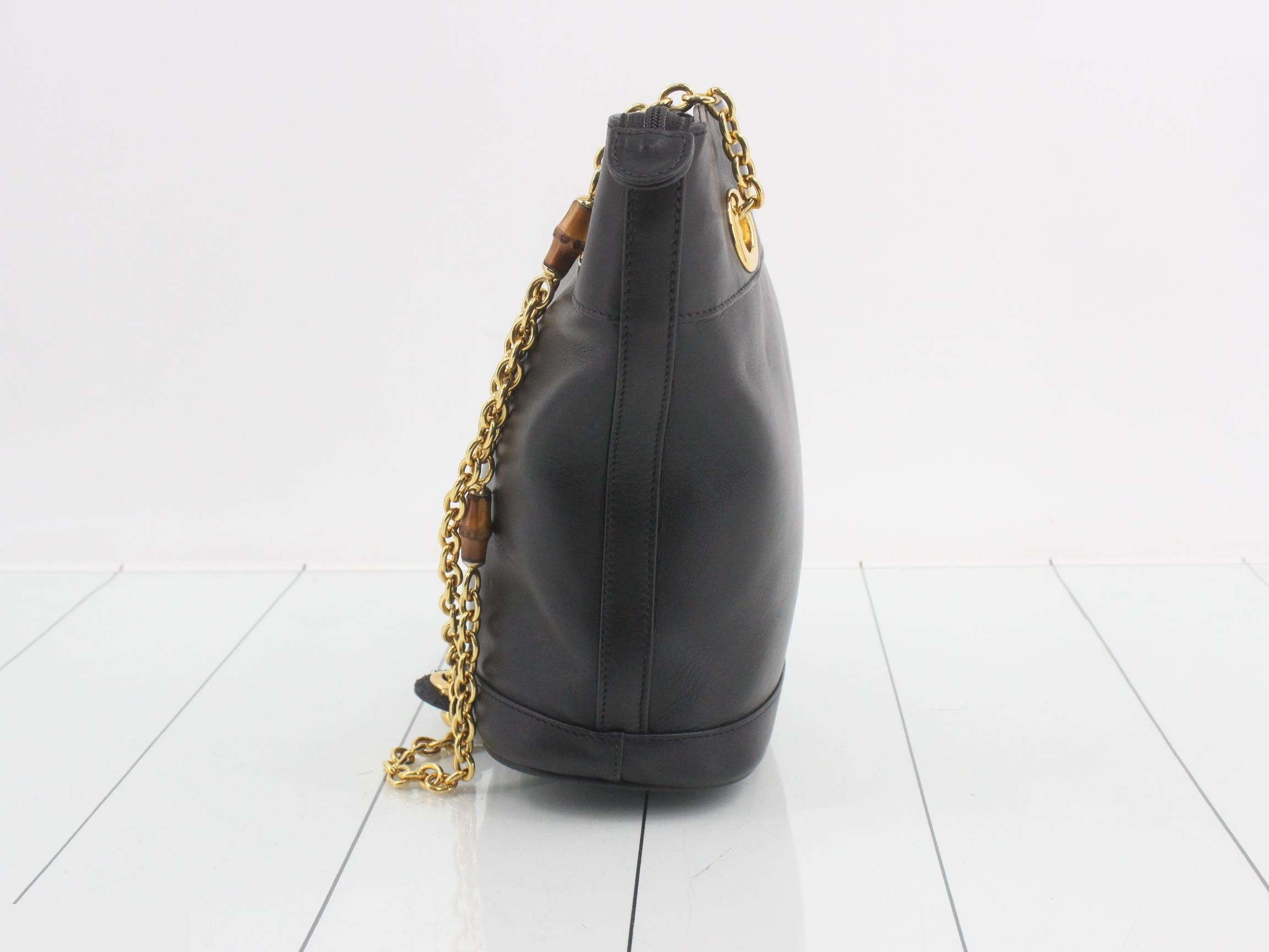 Bamboo Chain Shoulder Bag — view 3