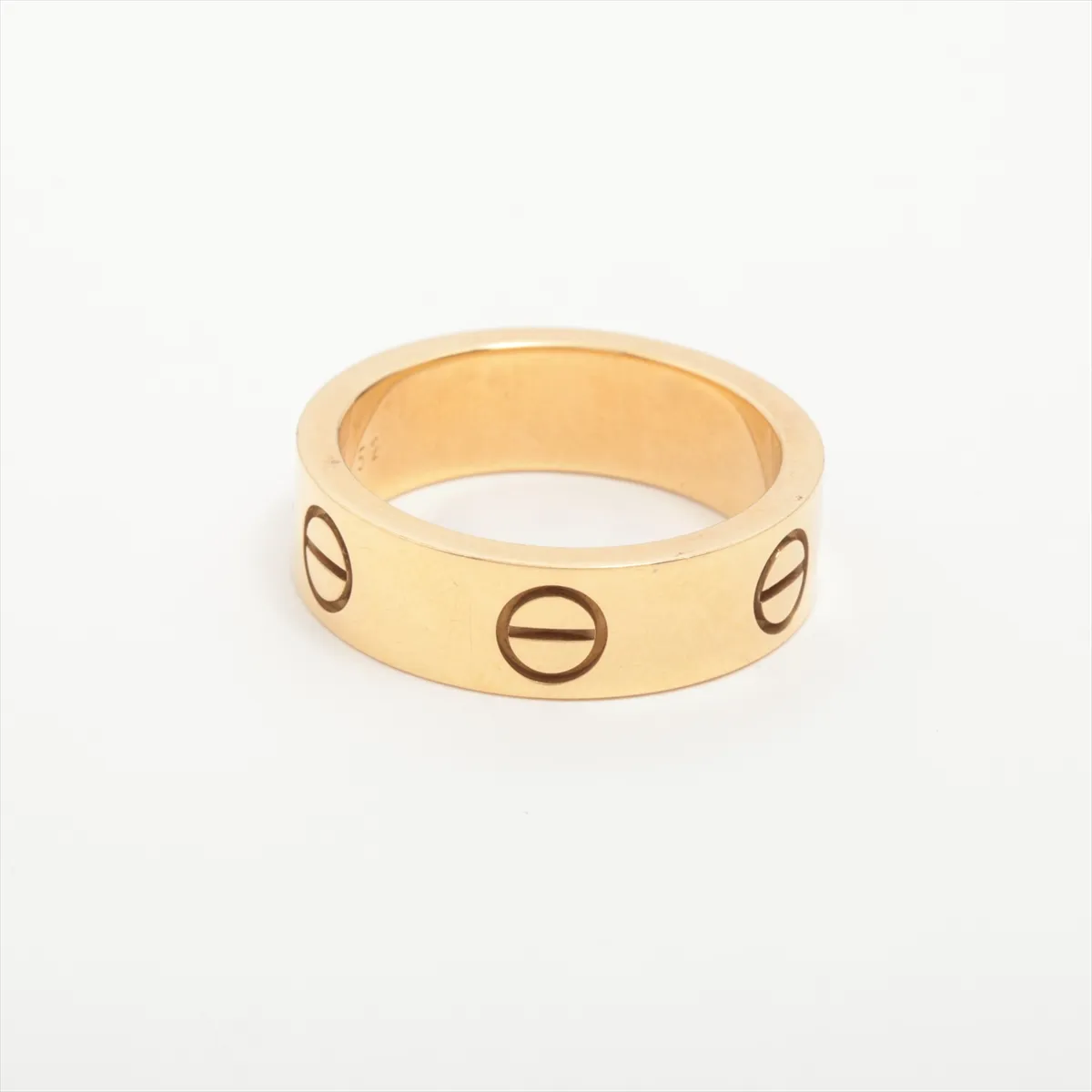 Love Ring 750(YG) 7.9g 52 F79111 Metal — view 2