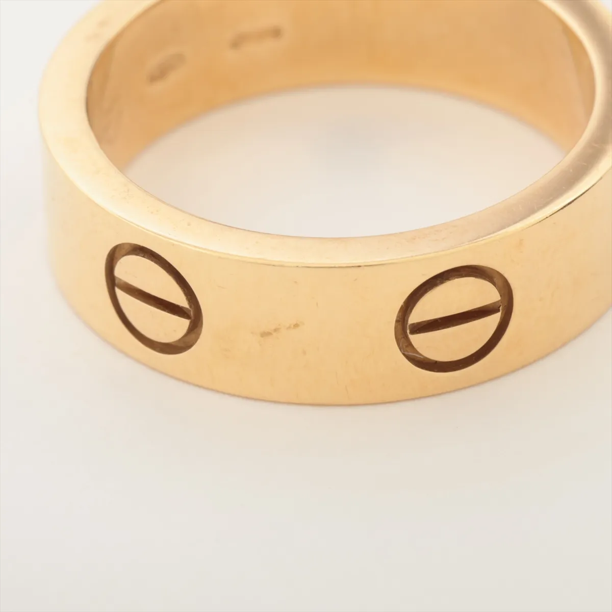 Love Ring 750(YG) 7.9g 52 F79111 Metal — view 5