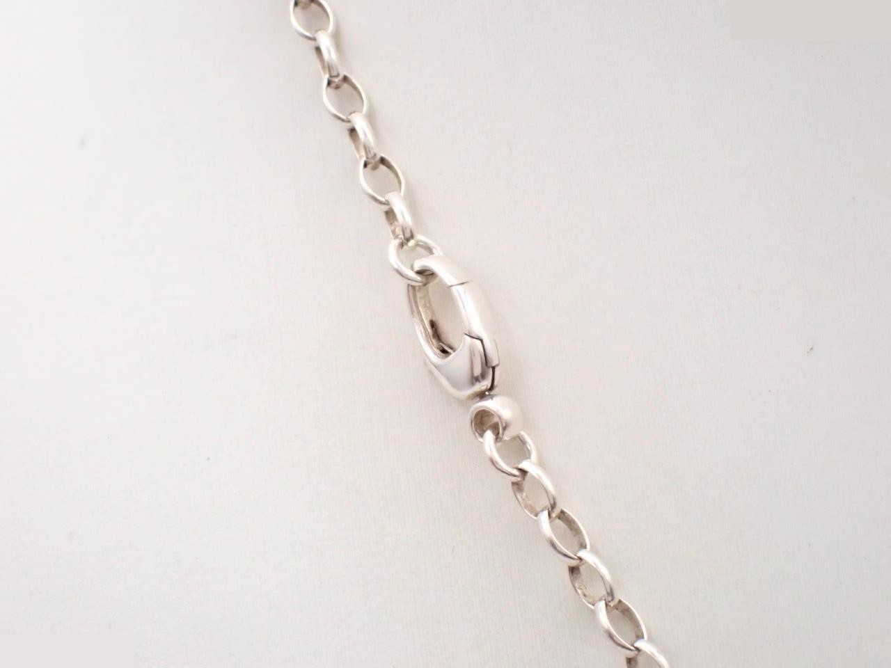 925 sterling silver, 14.8g, chain approximately 56cm — view 2