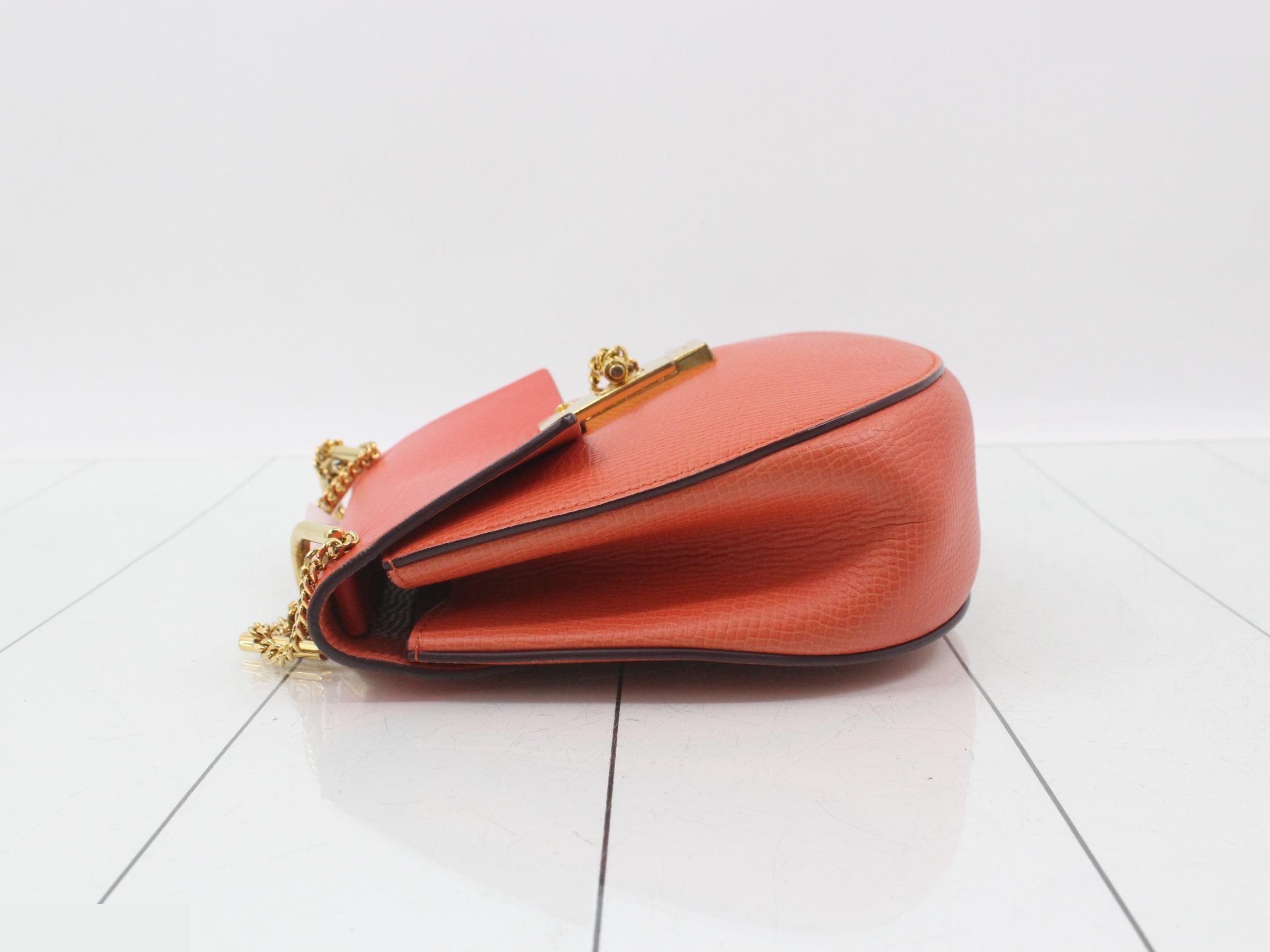 Drew Leather Chain Shoulder Bag — view 4