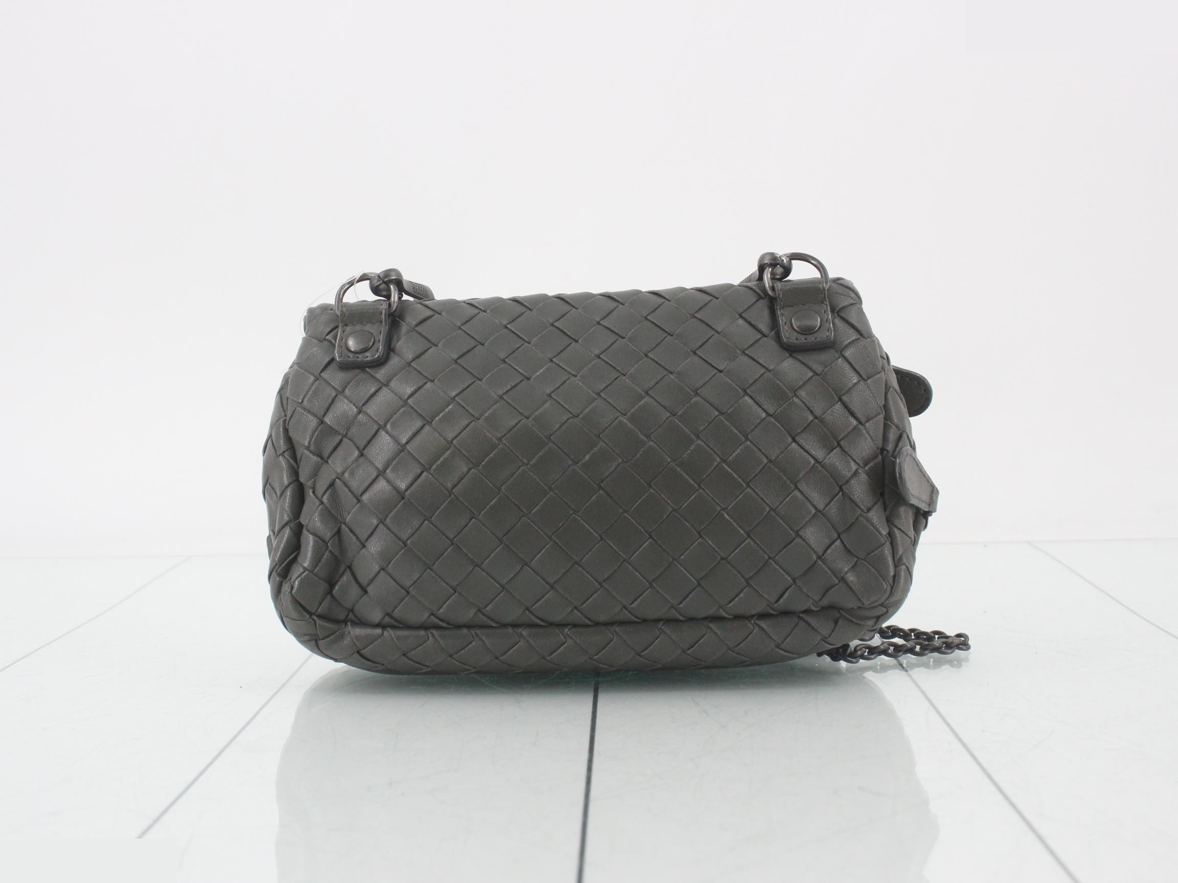 Intrecciato Chain Shoulder Bag — view 2