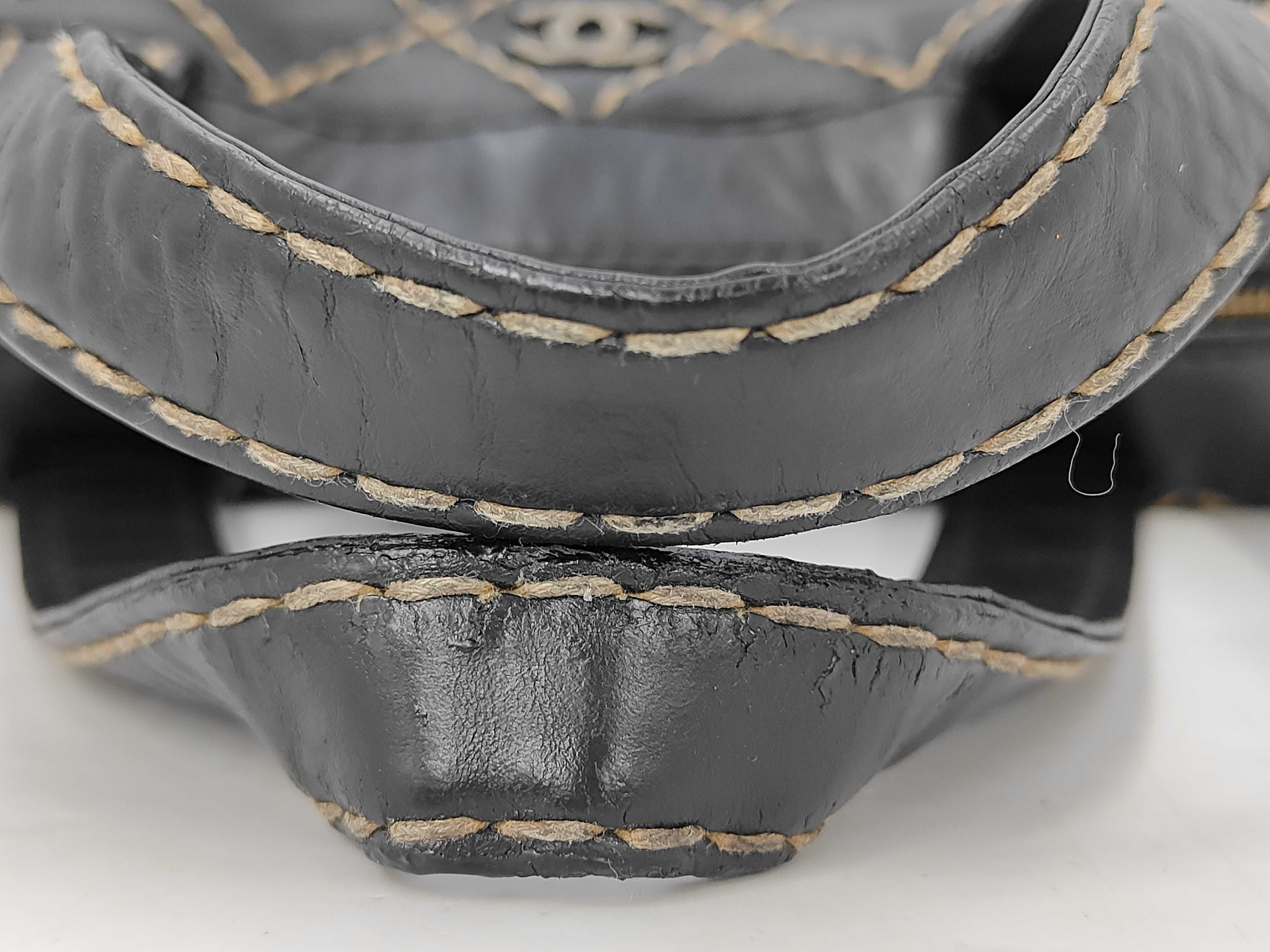 Wild Stitch Leather Handbag, Black, Serial Tote Bag — view 6
