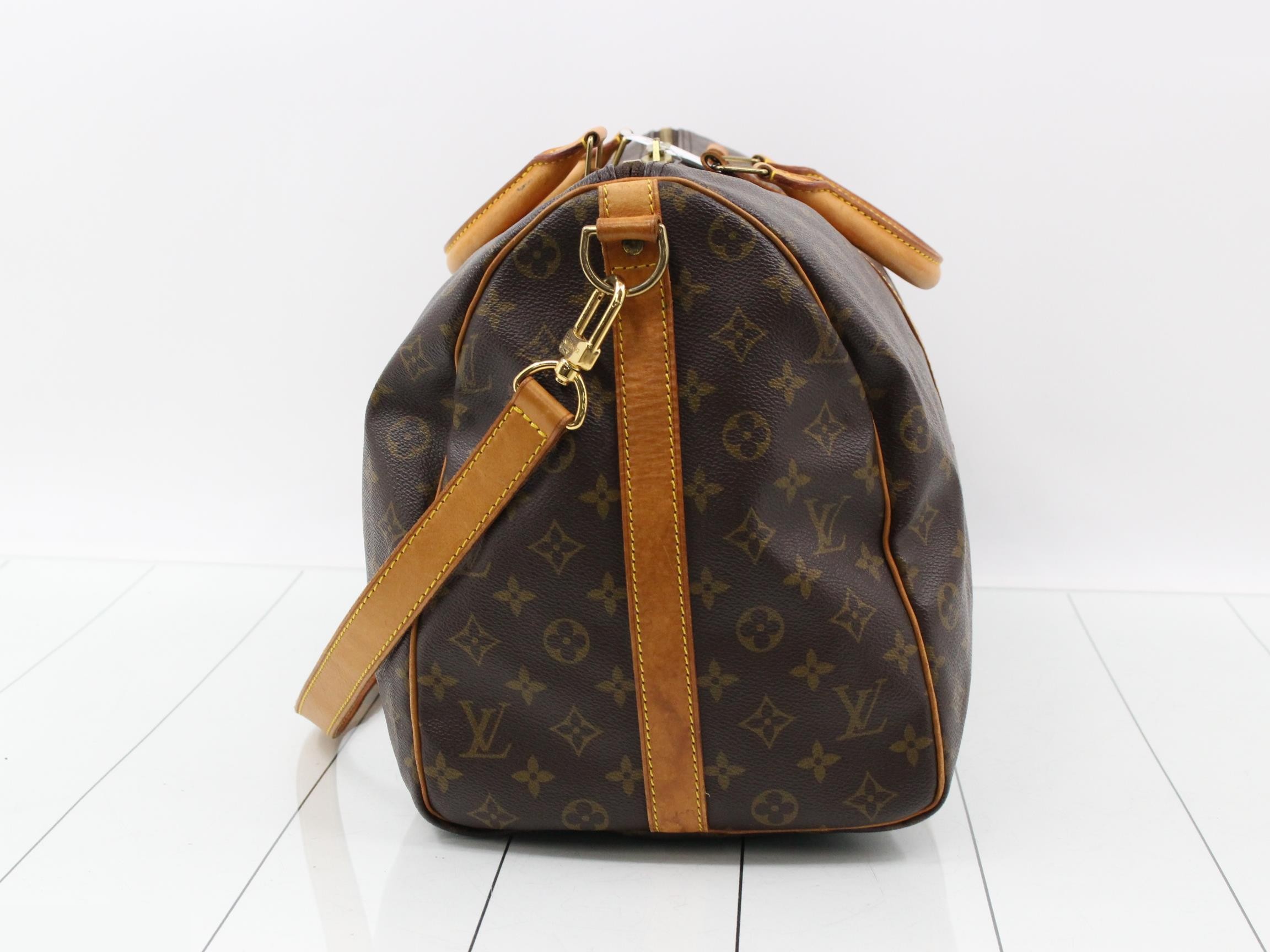 Keepall Bandoulière 50 with shoulder strap — view 3