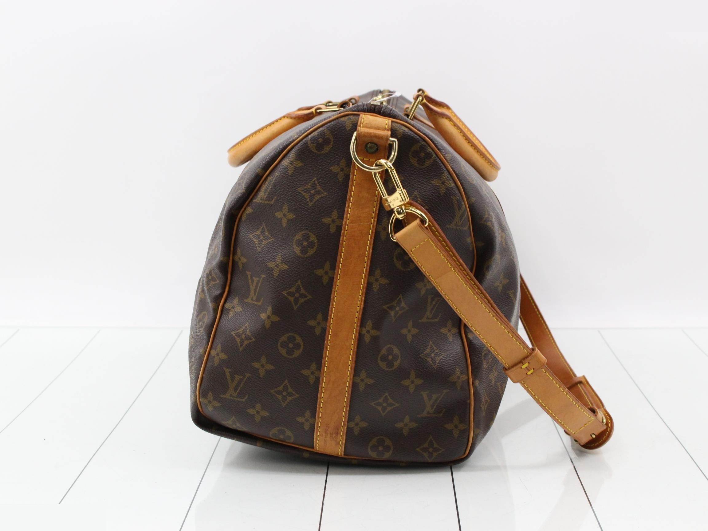 Keepall Bandoulière 50 with shoulder strap — view 4
