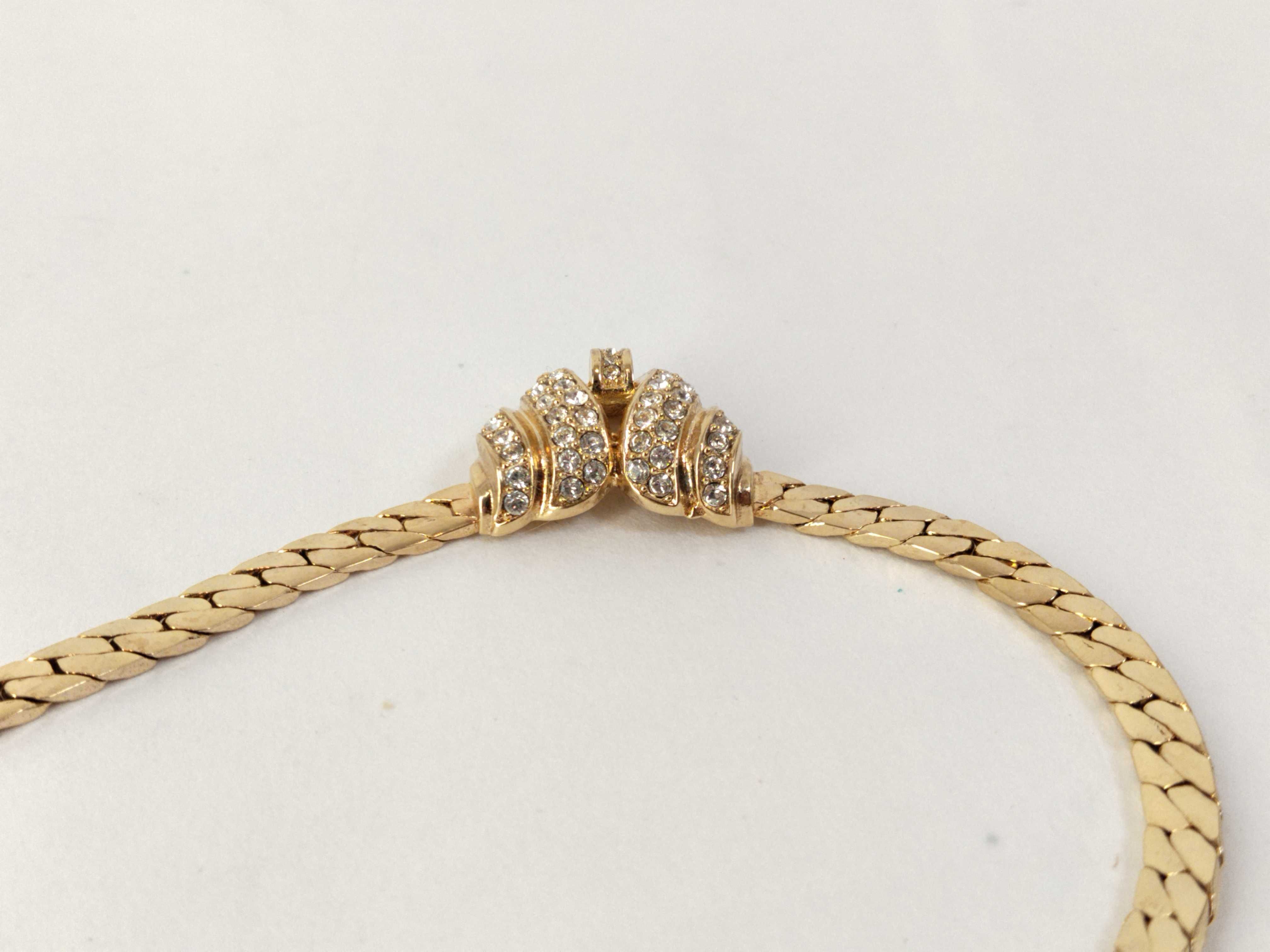 Rhinestone Necklace — view 8
