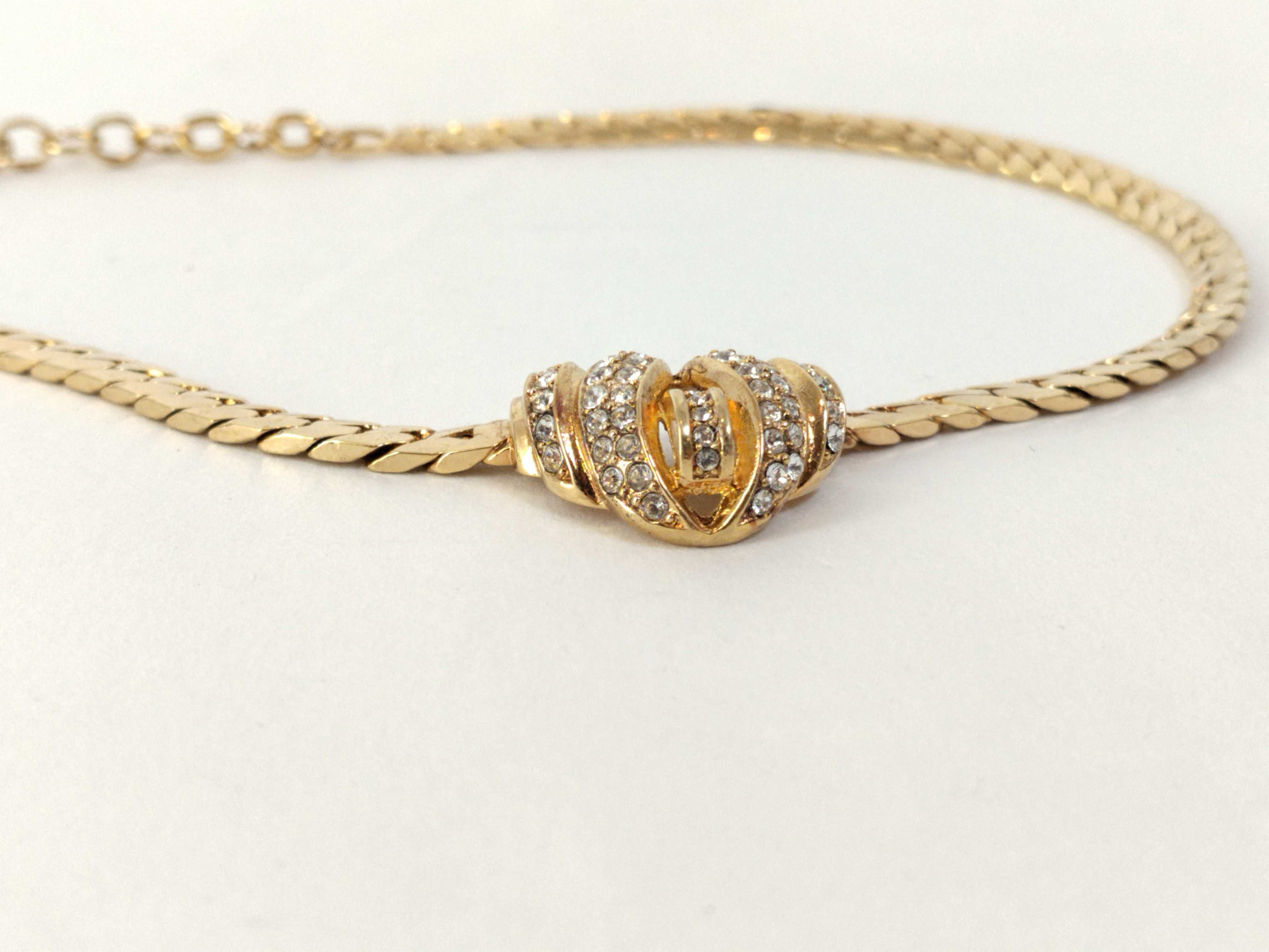 Rhinestone Necklace — view 10