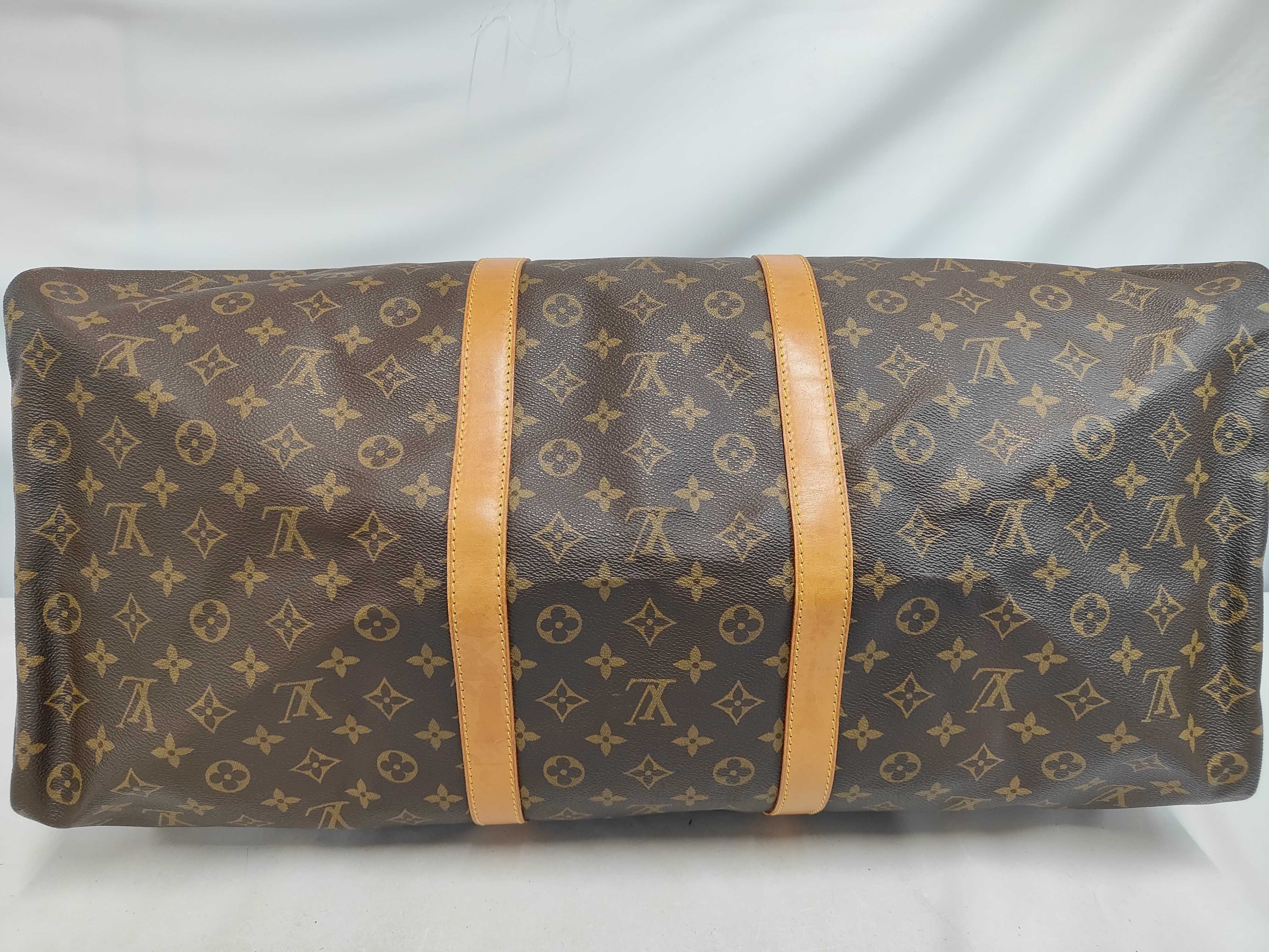 Monogram M41414 Keepall Bandoulière 55 Boston Bag — view 4