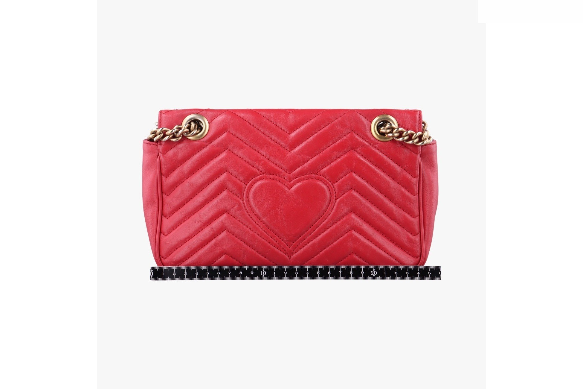 GG Marmont Leather Red — view 2