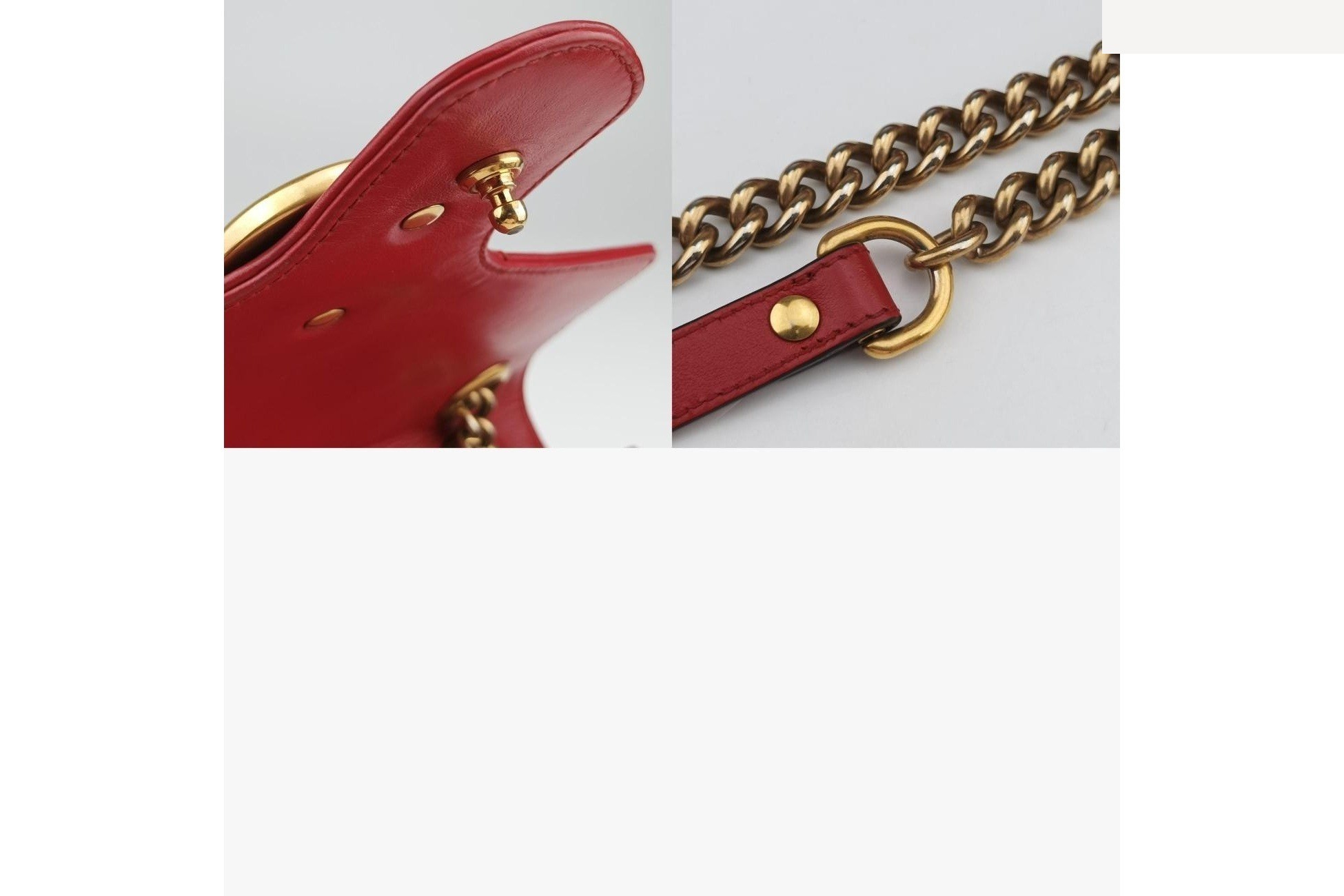 GG Marmont Leather Red — view 11
