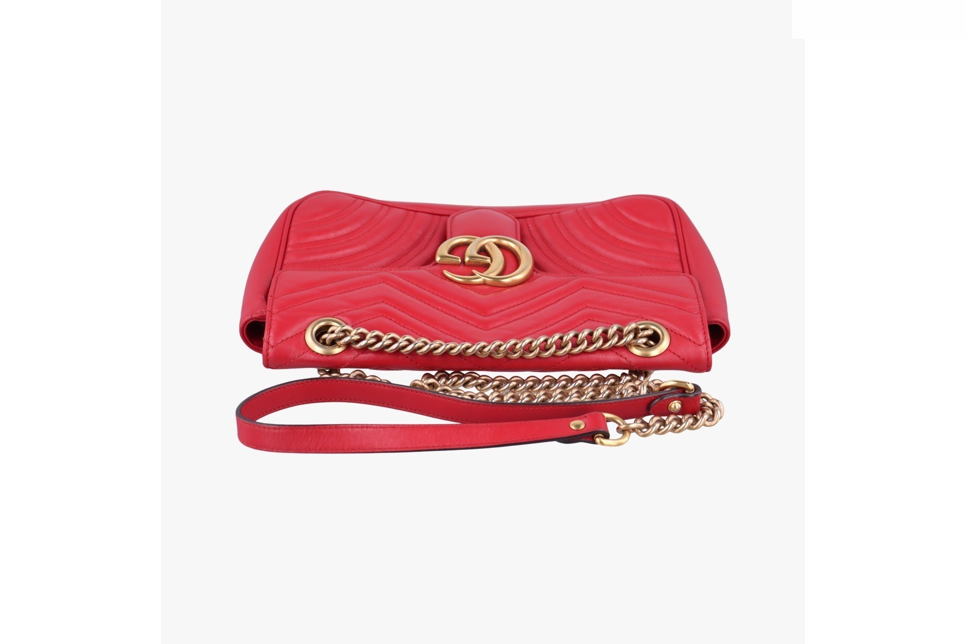 GG Marmont Leather Red — view 5