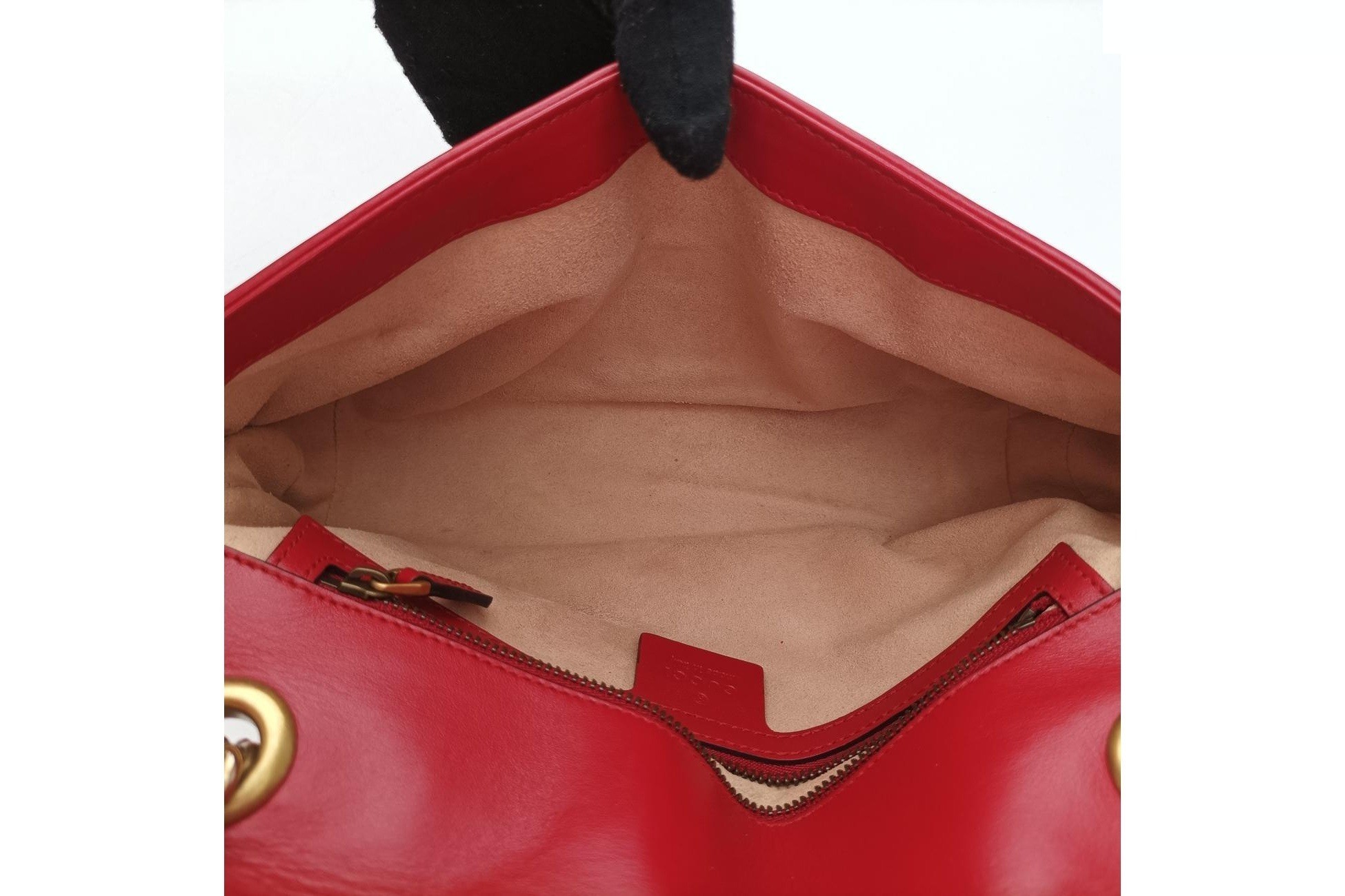 GG Marmont Leather Red — view 6