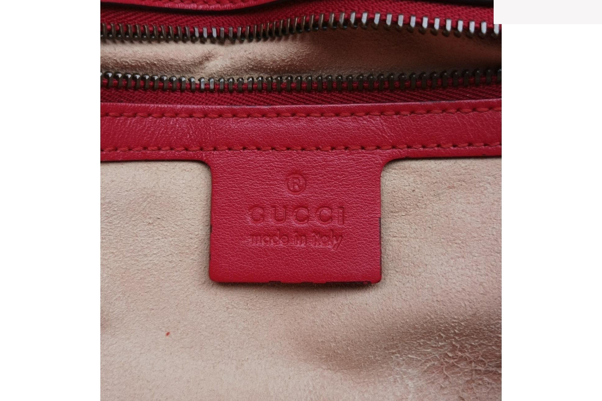GG Marmont Leather Red — view 7