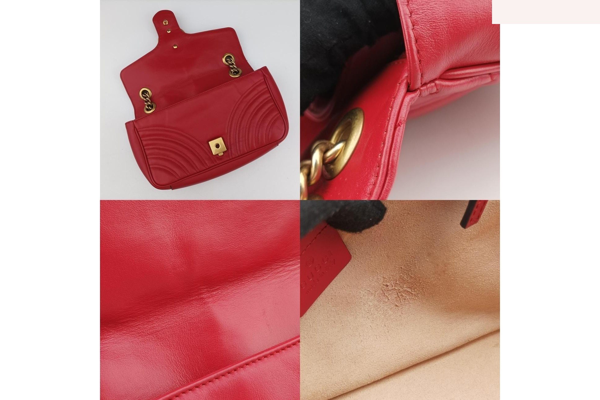 GG Marmont Leather Red — view 9
