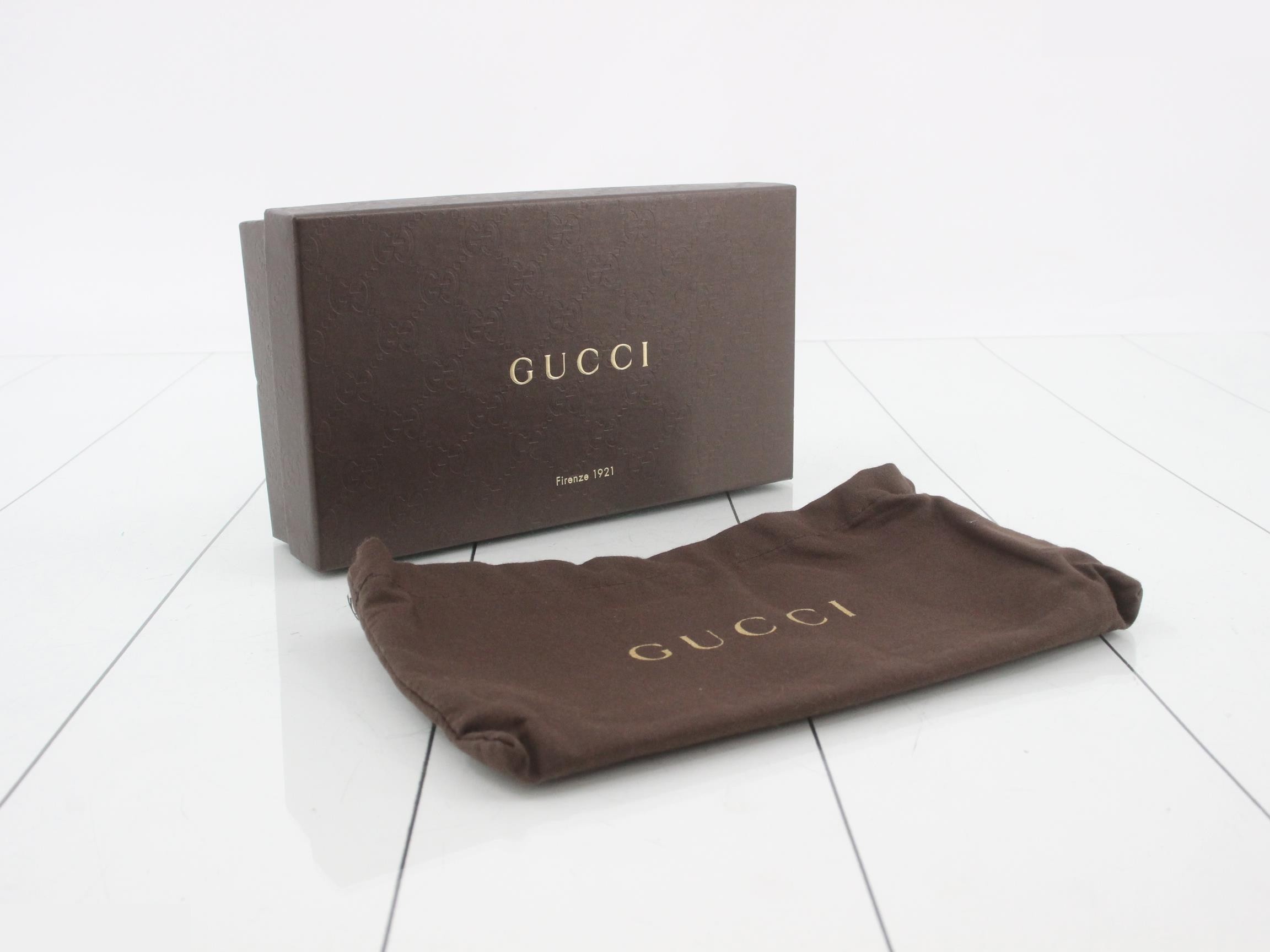 309760 Guccissima Bi-fold Long Wallet, Patent Leather, Pink — view 5