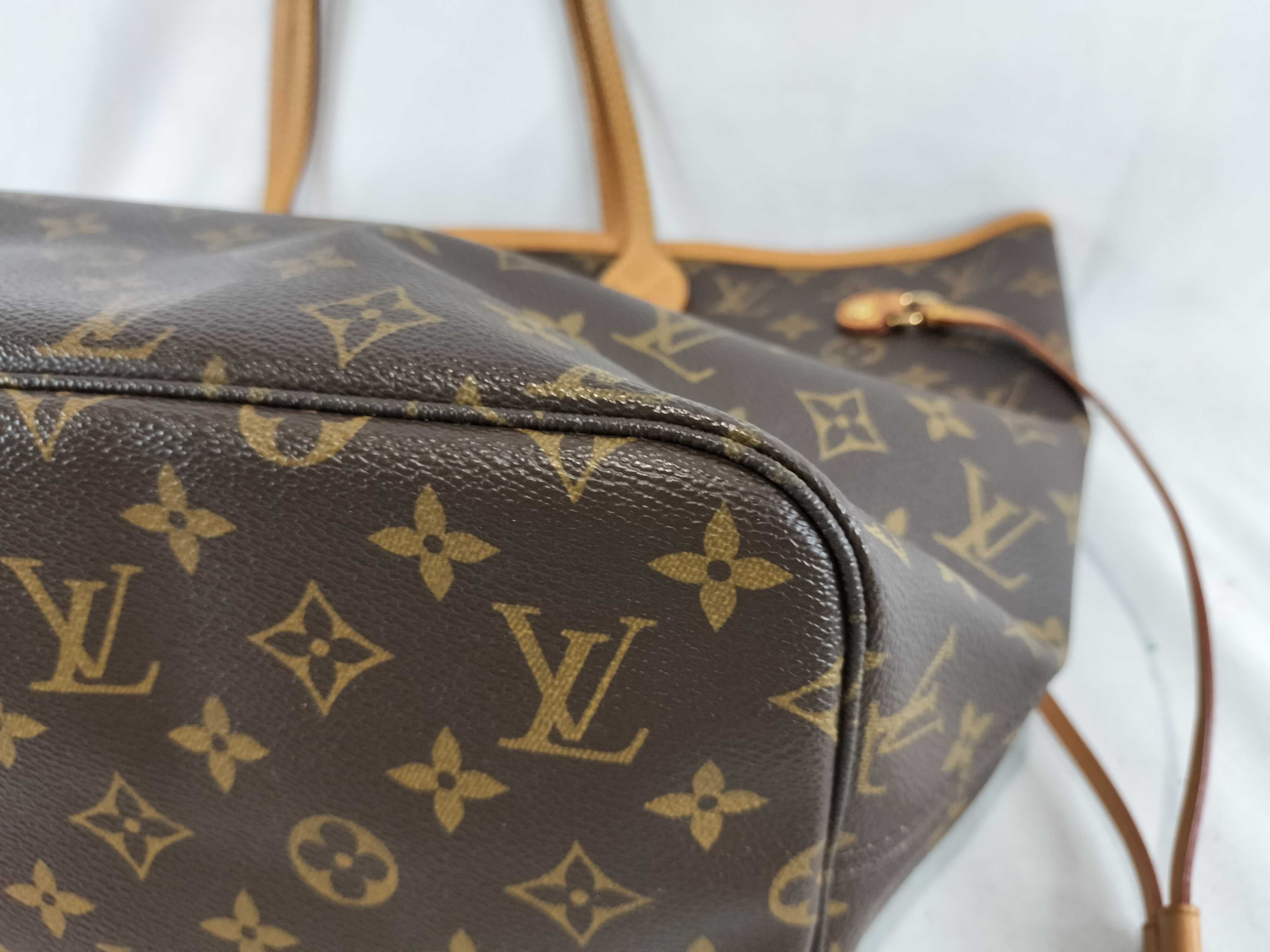 Monogram M40156 Neverfull MM (old model) tote bag — view 7