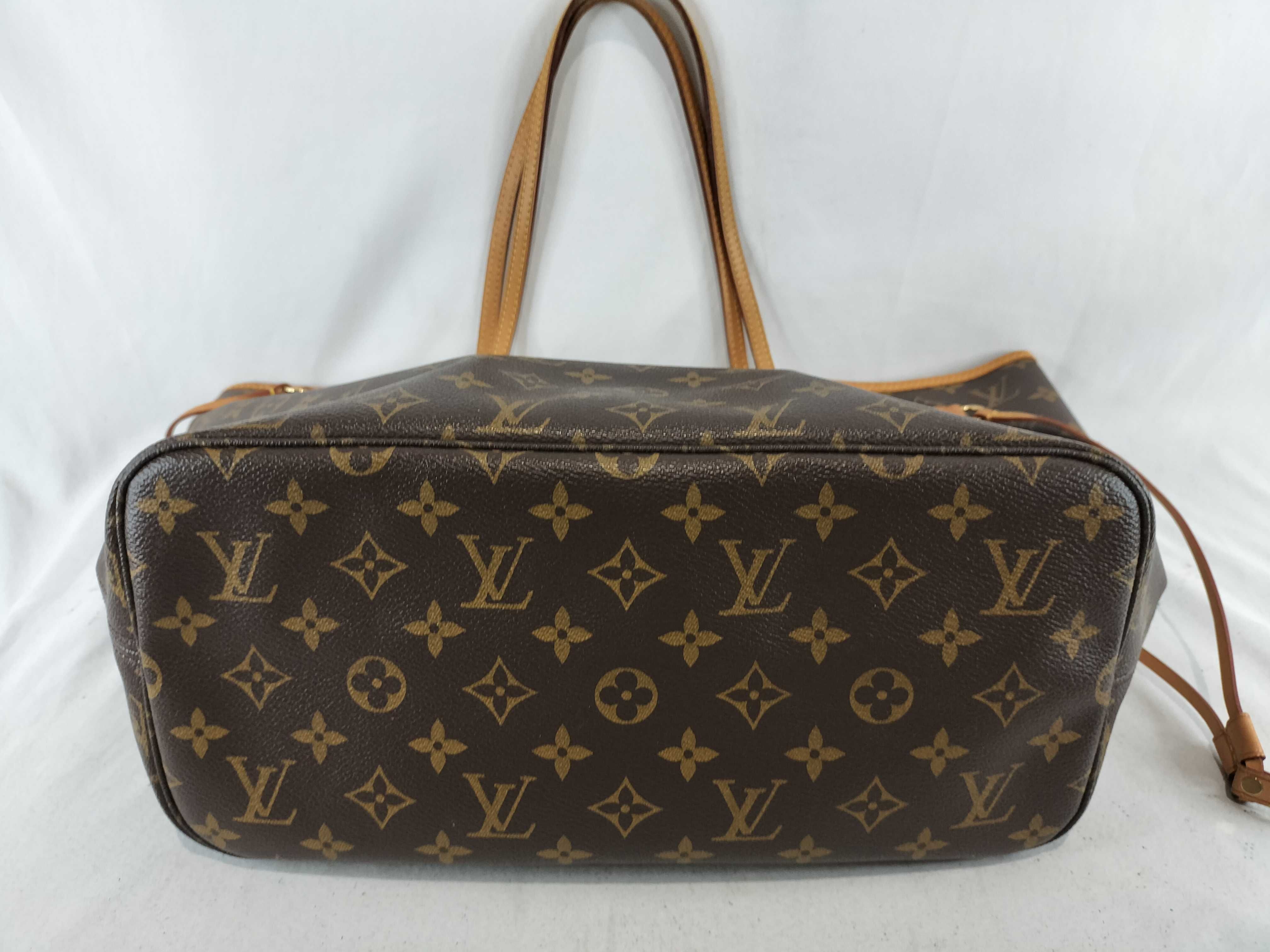 Monogram M40156 Neverfull MM (old model) tote bag — view 8