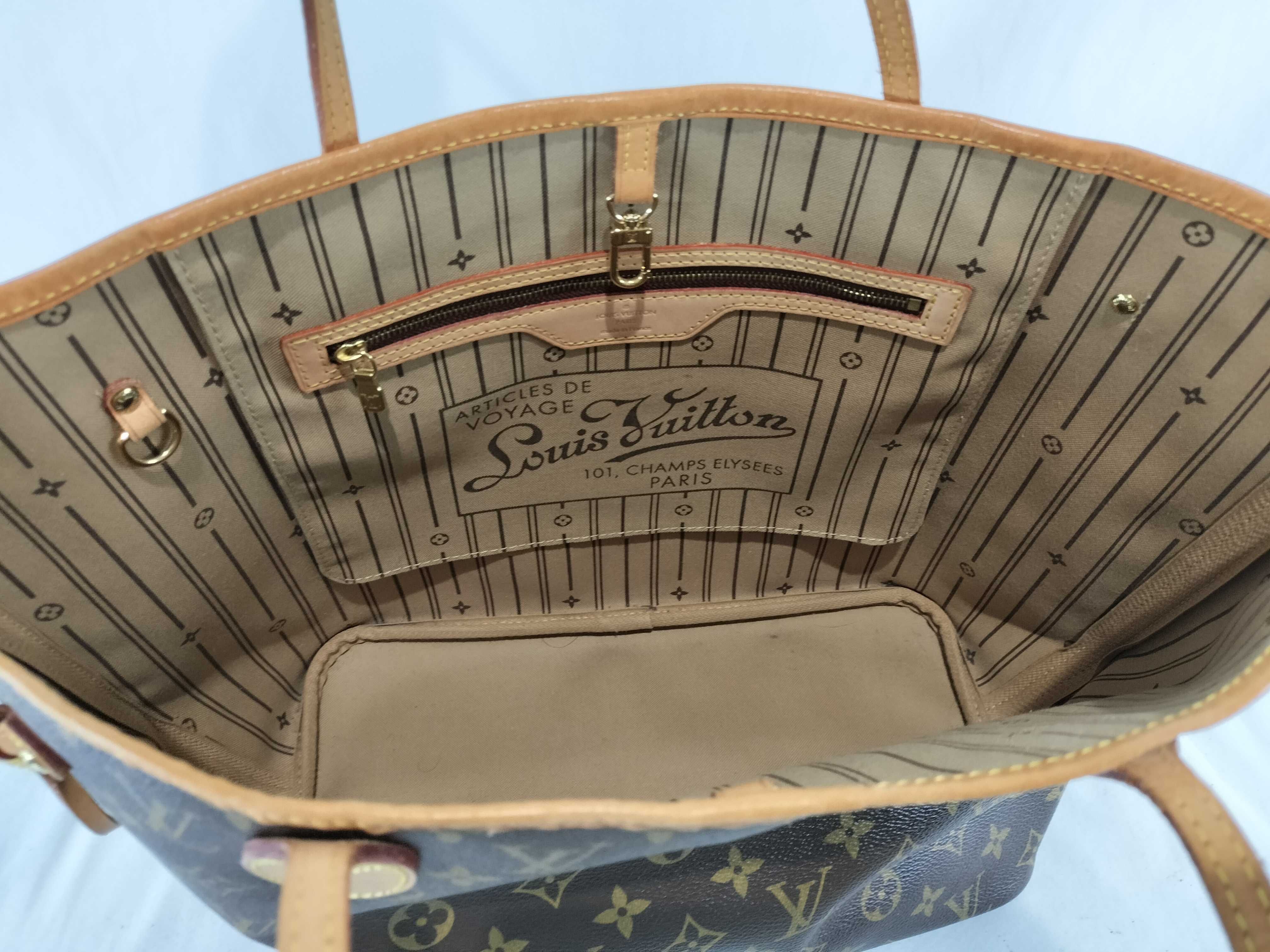Monogram M40156 Neverfull MM (old model) tote bag — view 9
