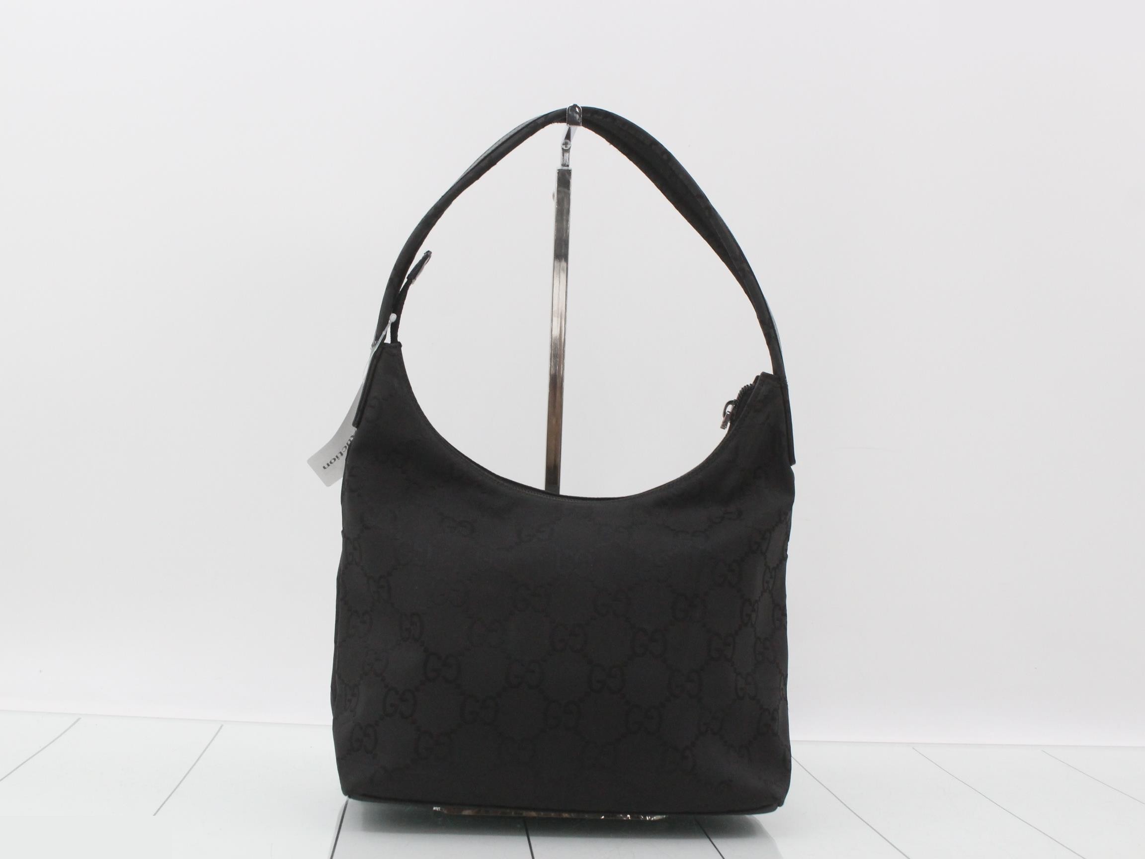 GG Nylon Black One-Shoulder Bag — view 2