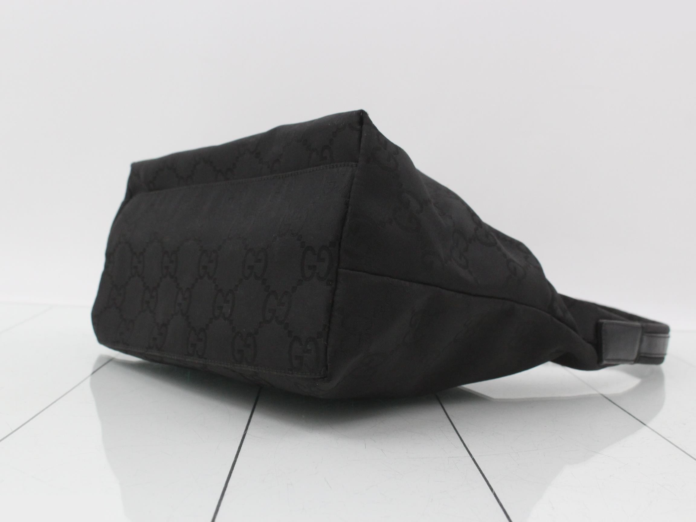 GG Nylon Black One-Shoulder Bag — view 6