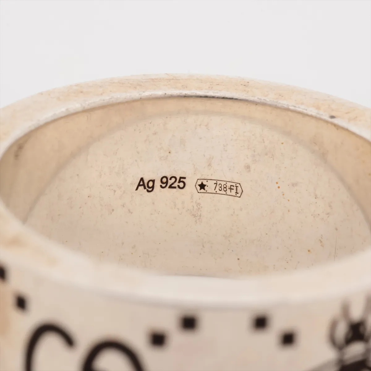 GG Bee Hachi Ring 14 925 12.5g Silver — view 3