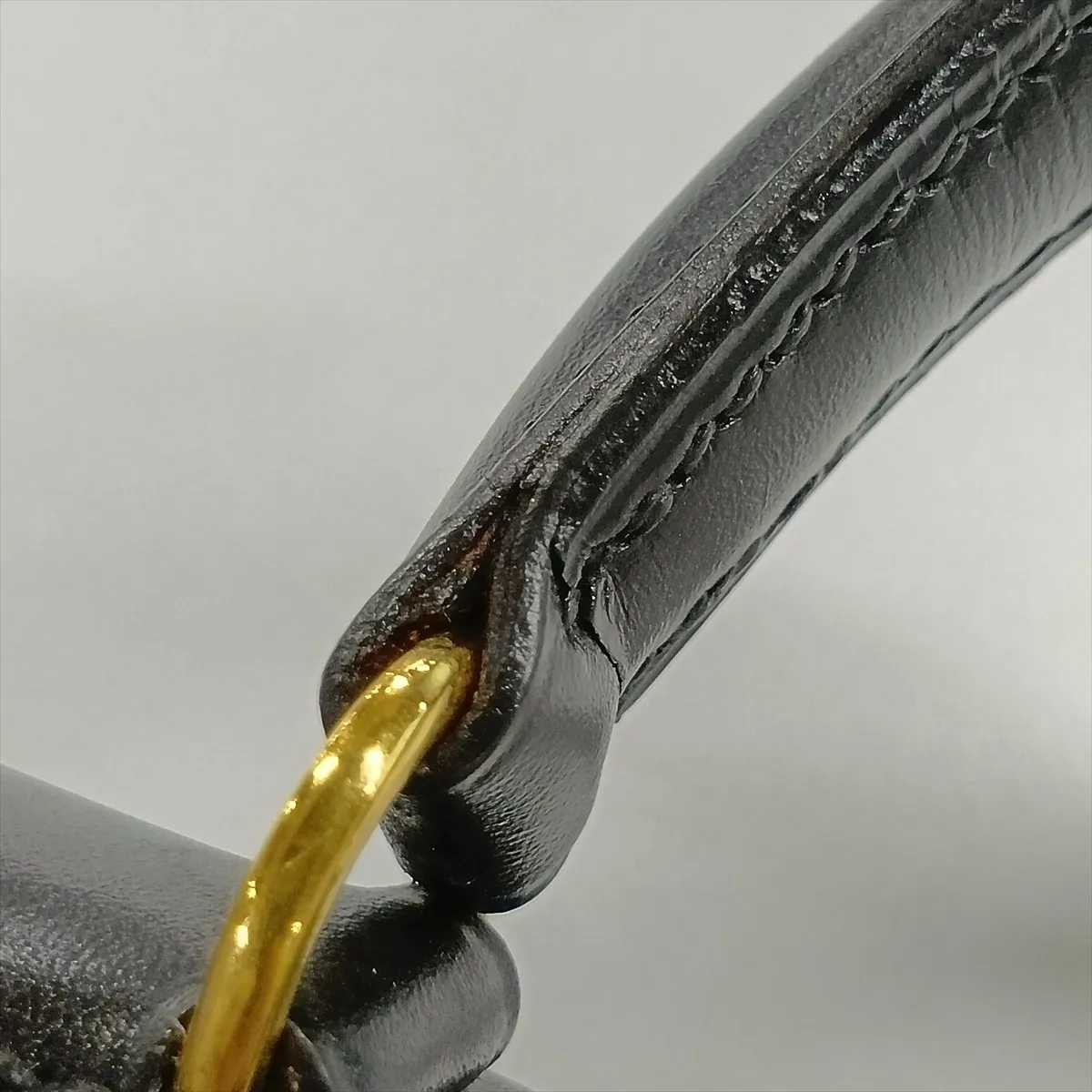 [Individually packaged] Hermes Kelly 28 Sellier Box Calf Black Gold Hardware U: 1991 — view 14