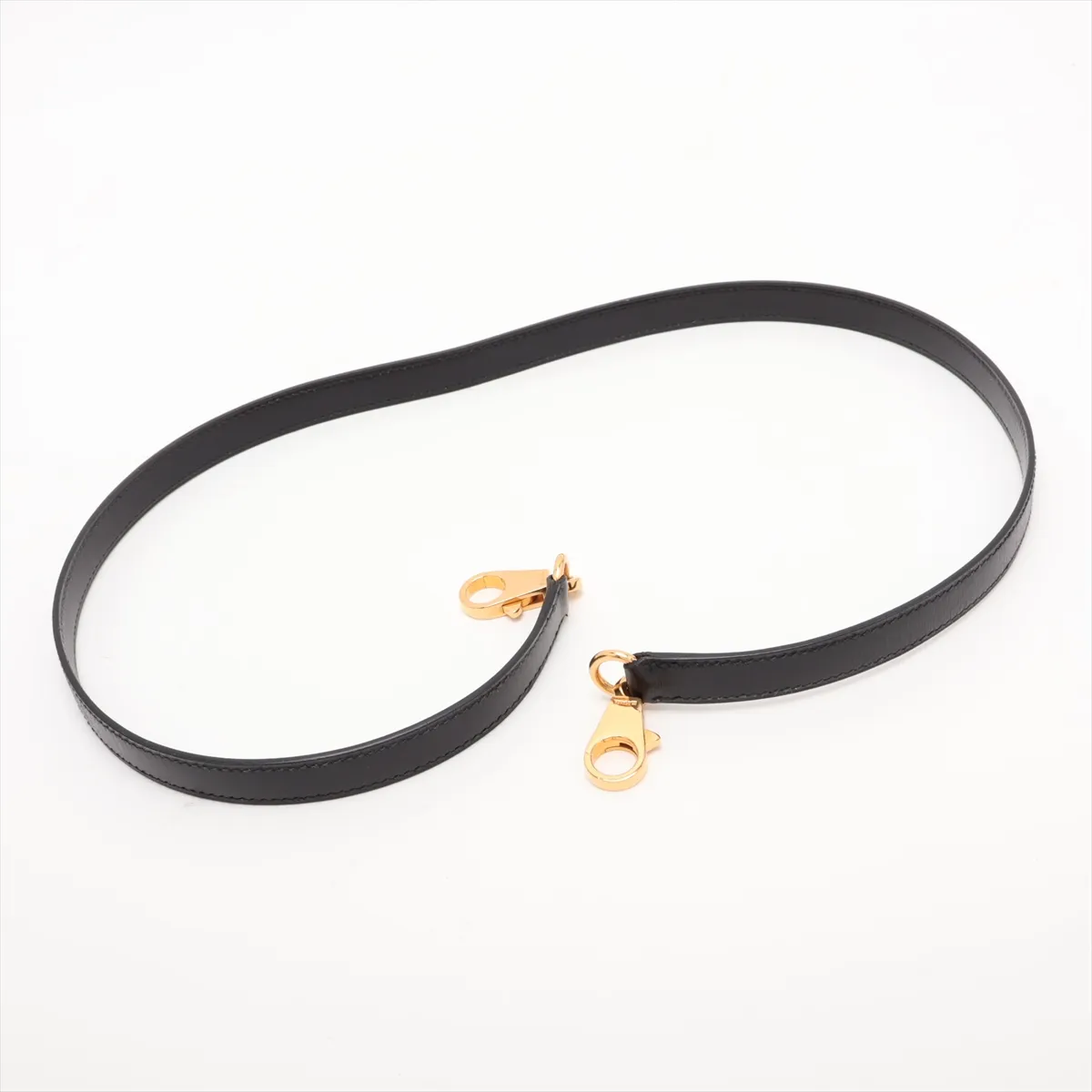 [Individually packaged] Hermes Kelly 28 Sellier Box Calf Black Gold Hardware U: 1991 — view 7