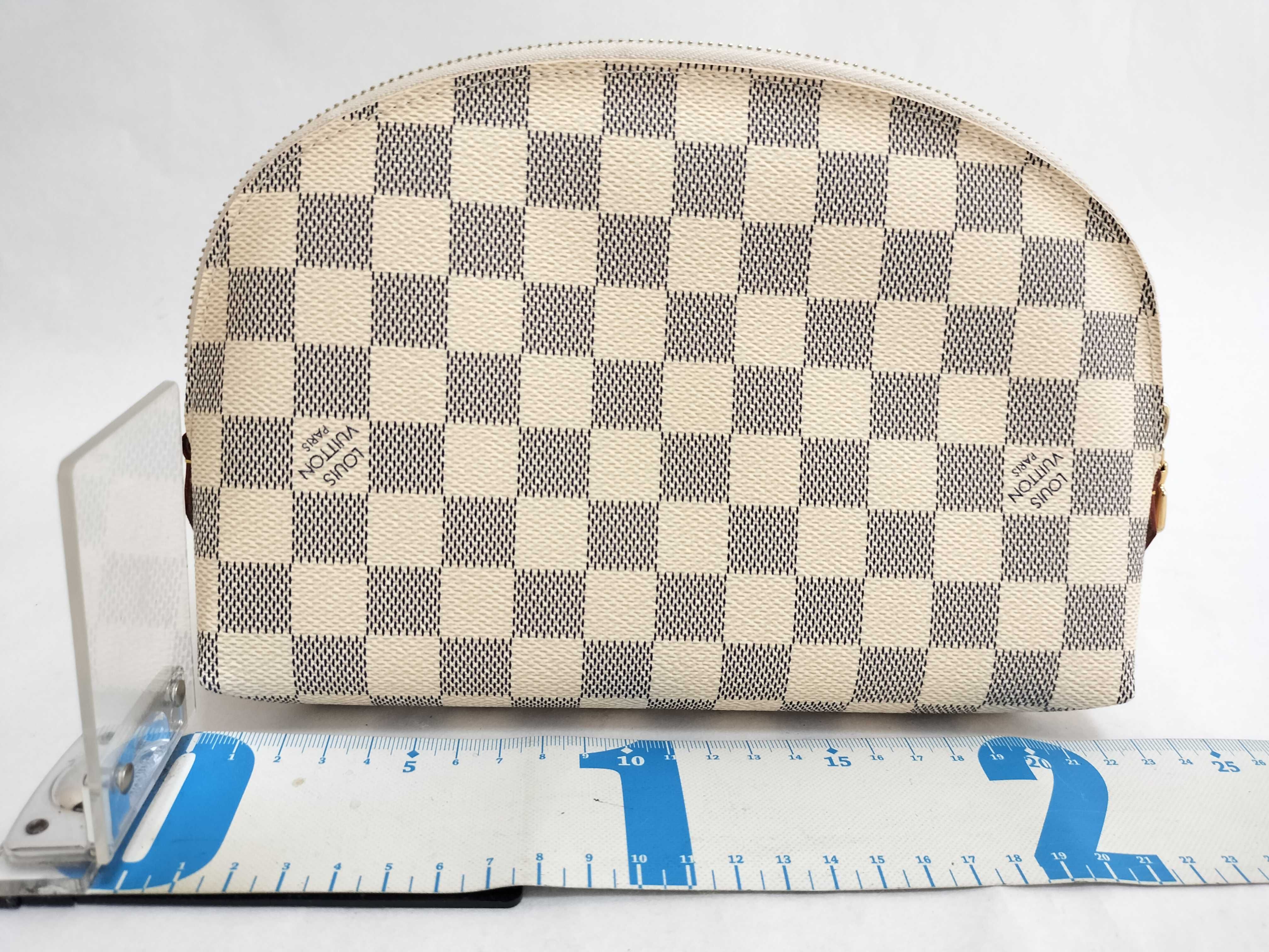 Damier Azur Louis Vuitton Damier Pouch — view 2
