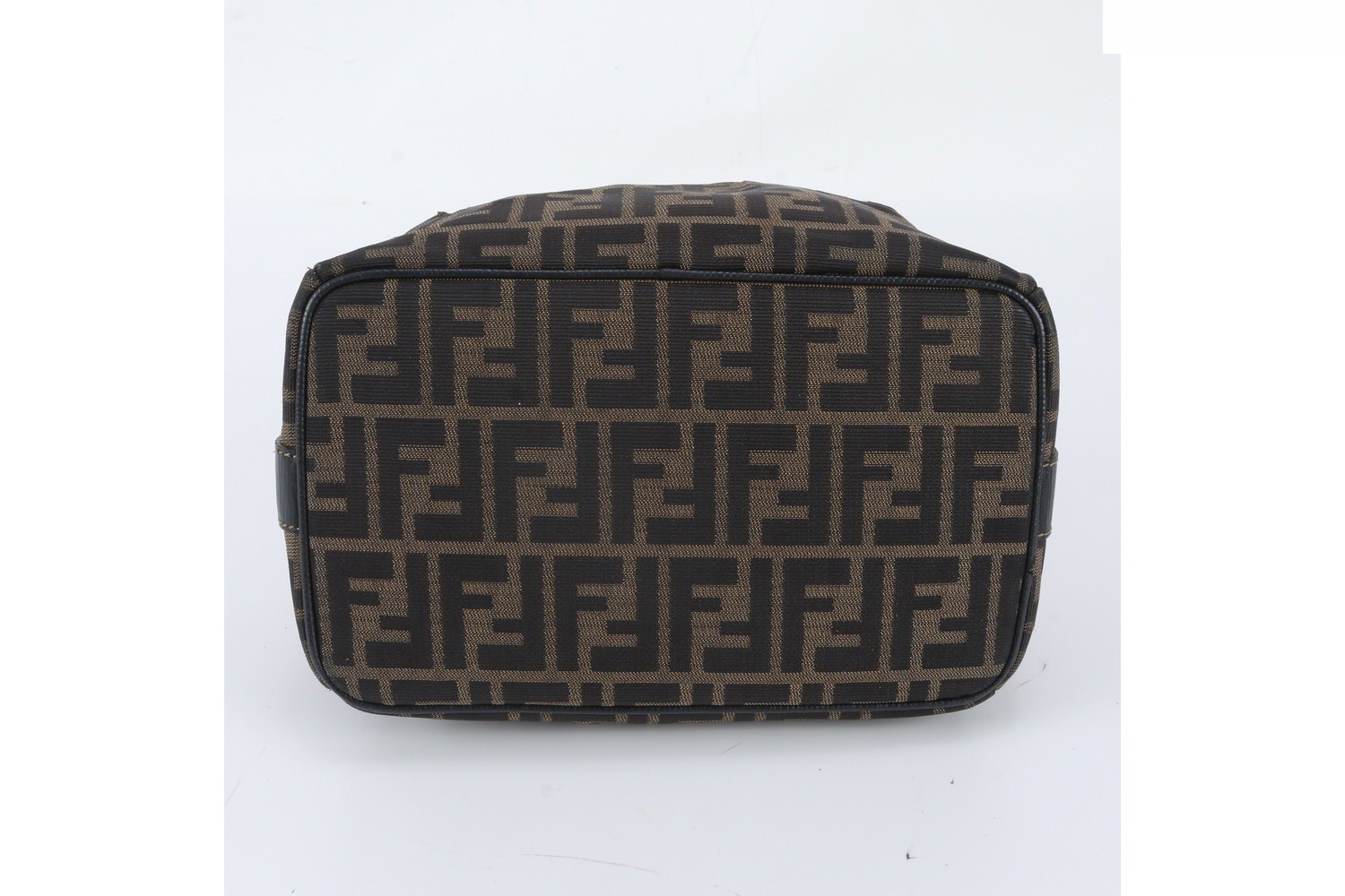 Zucca Mini Pouch Leather Nylon Handbag — view 5
