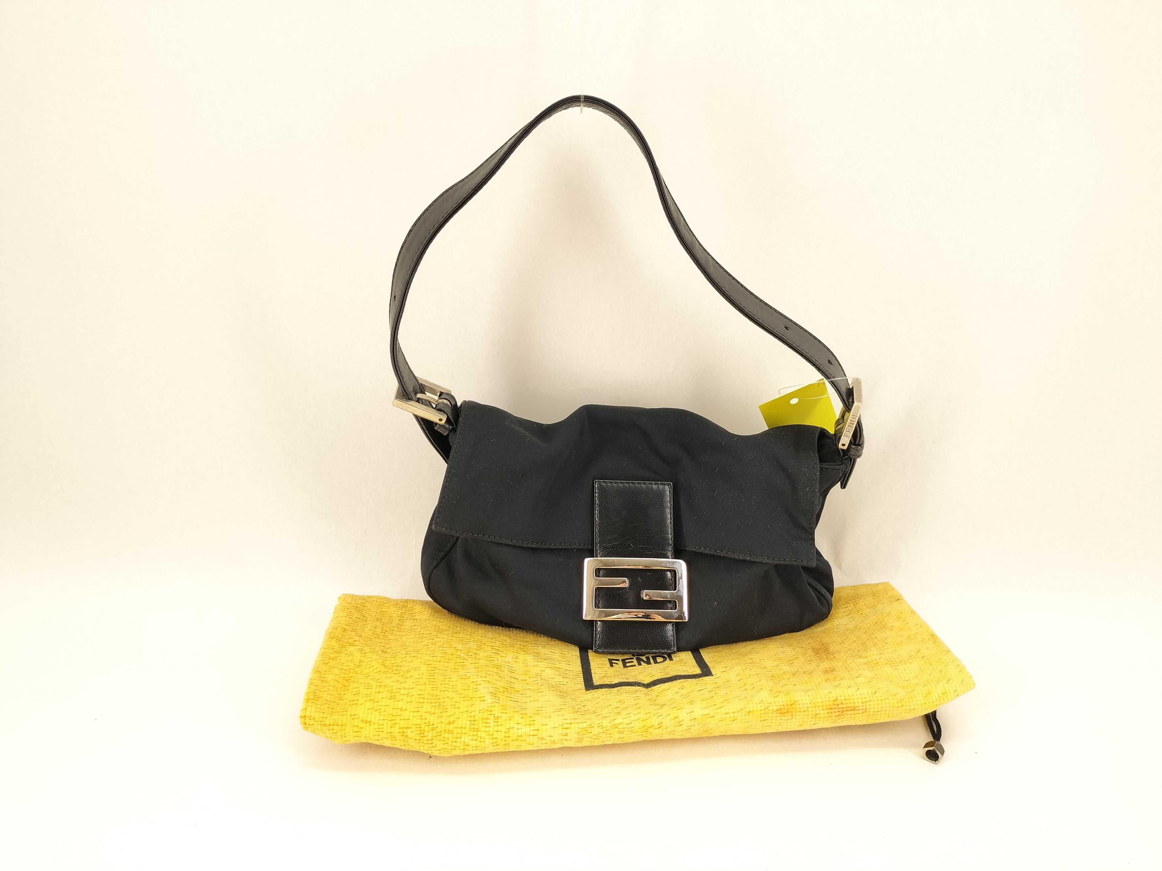 Mamma handbag, black shoulder bag