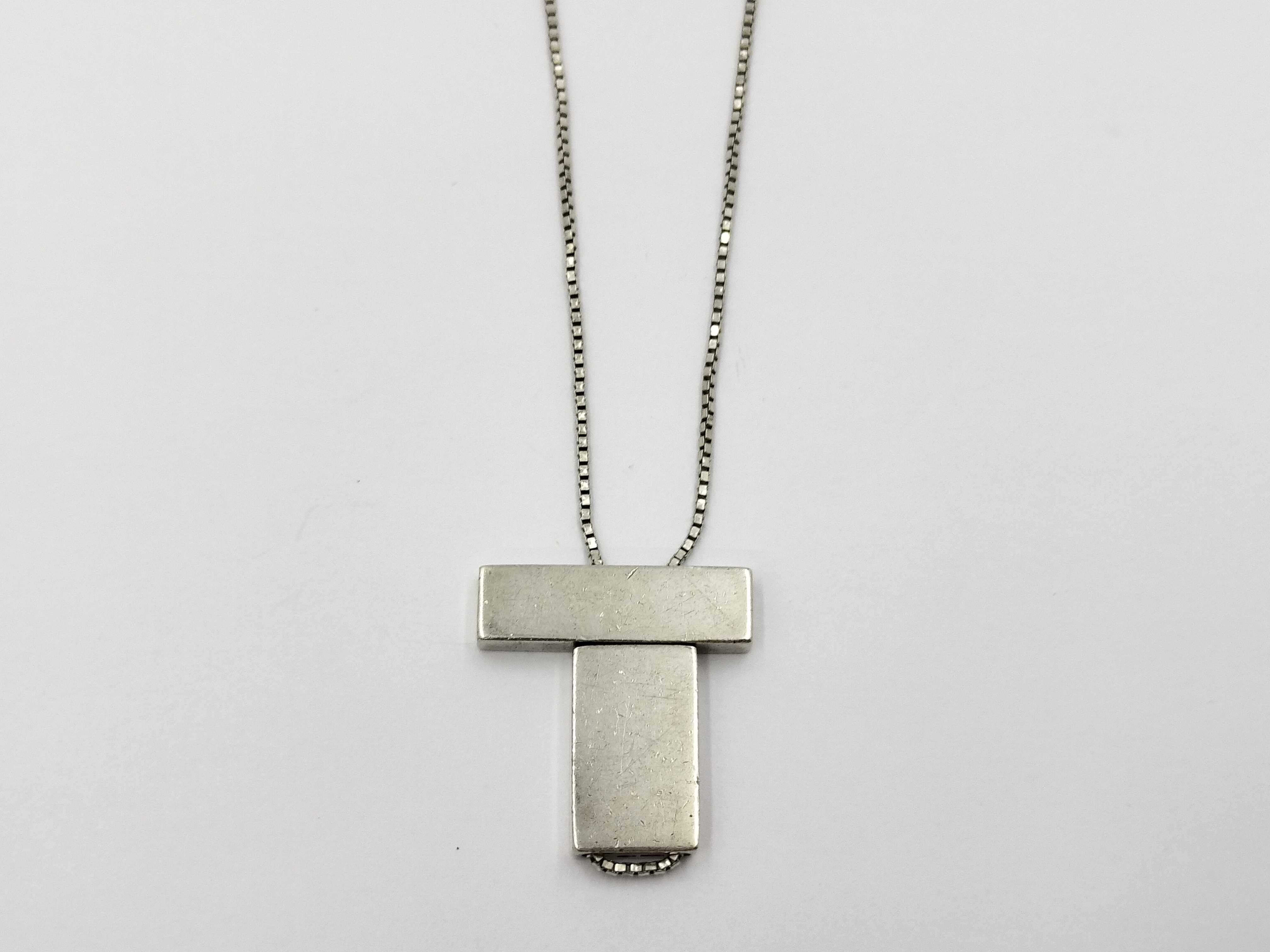 Separate Cross Necklace — view 2