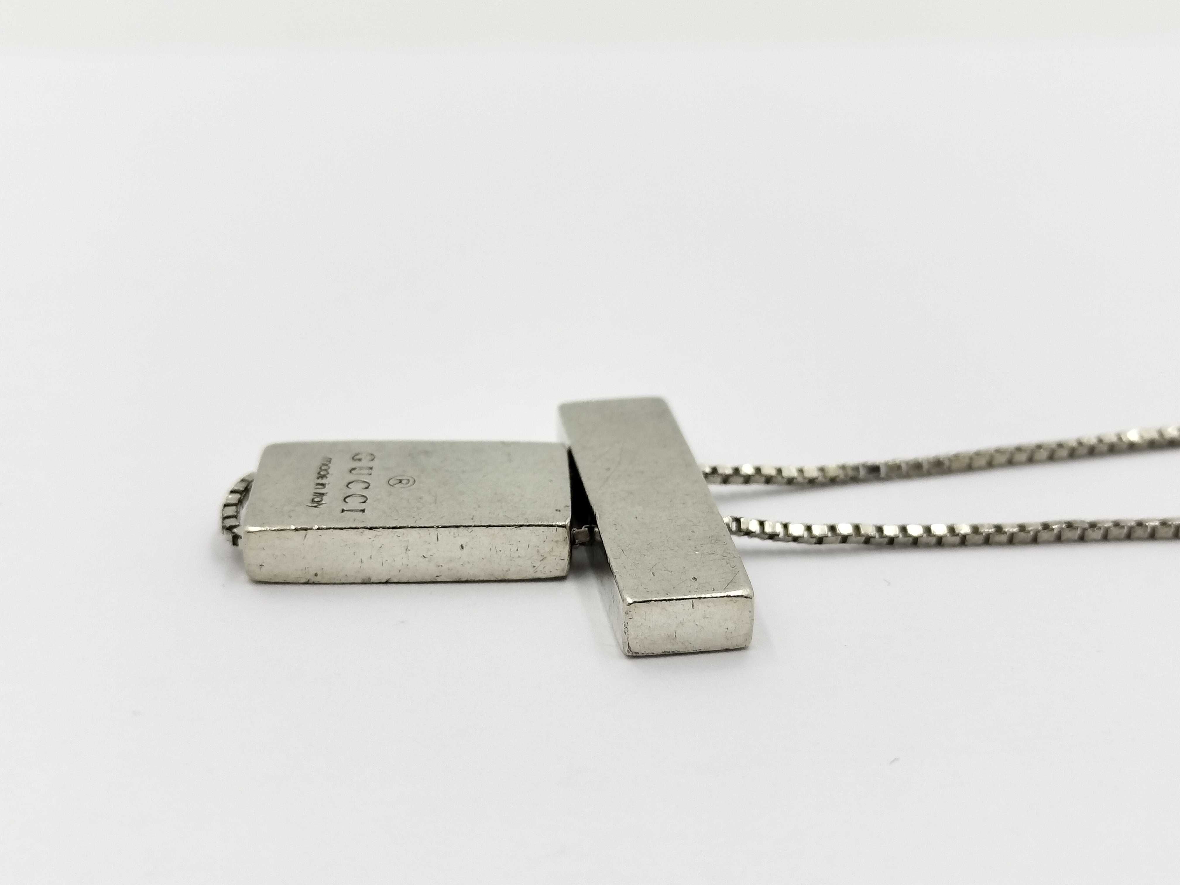 Separate Cross Necklace — view 3
