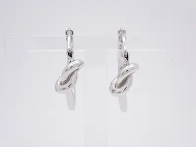 Knot Small Hoop Earrings
