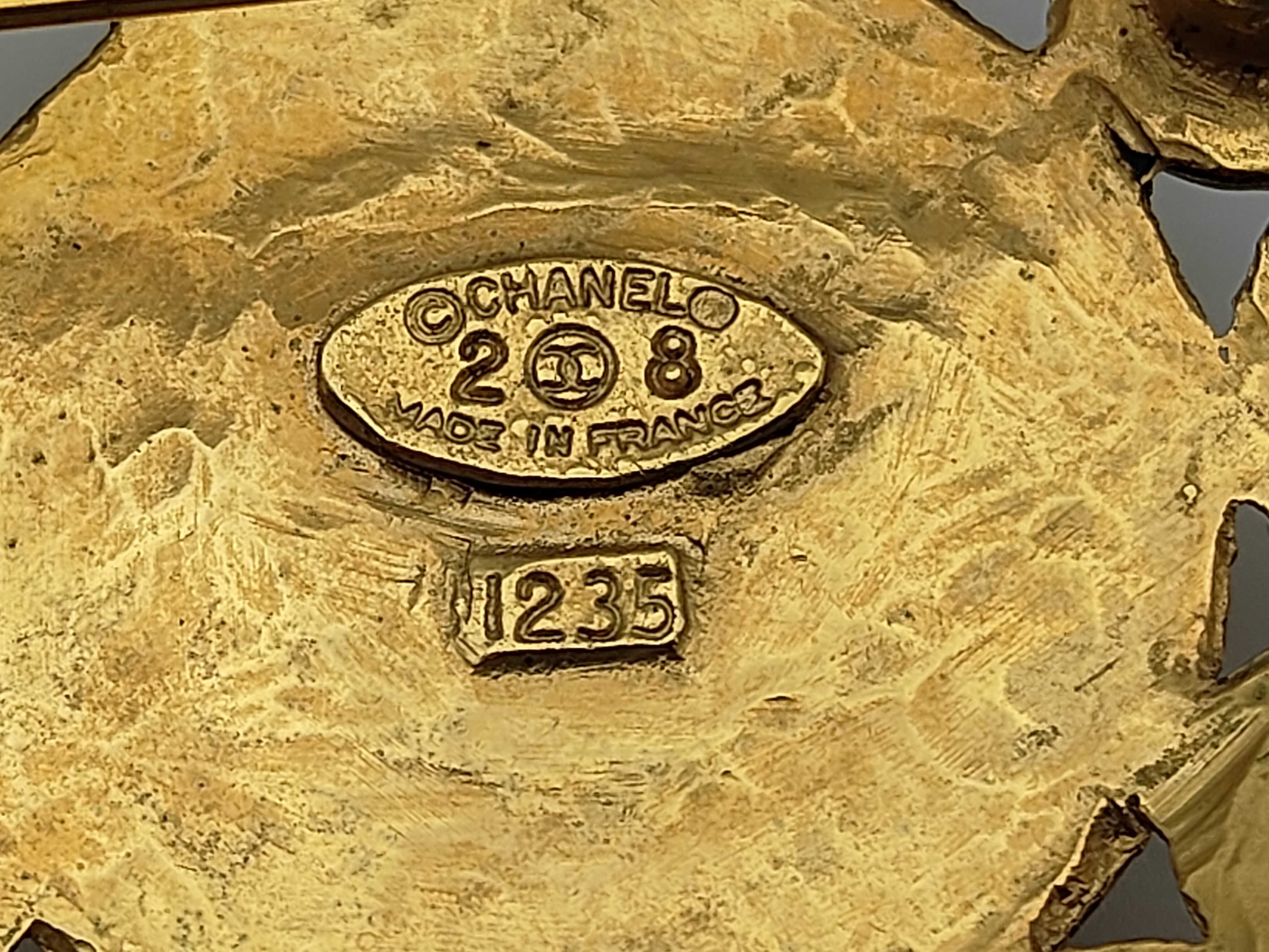 Gold Pearl Brooch — view 3