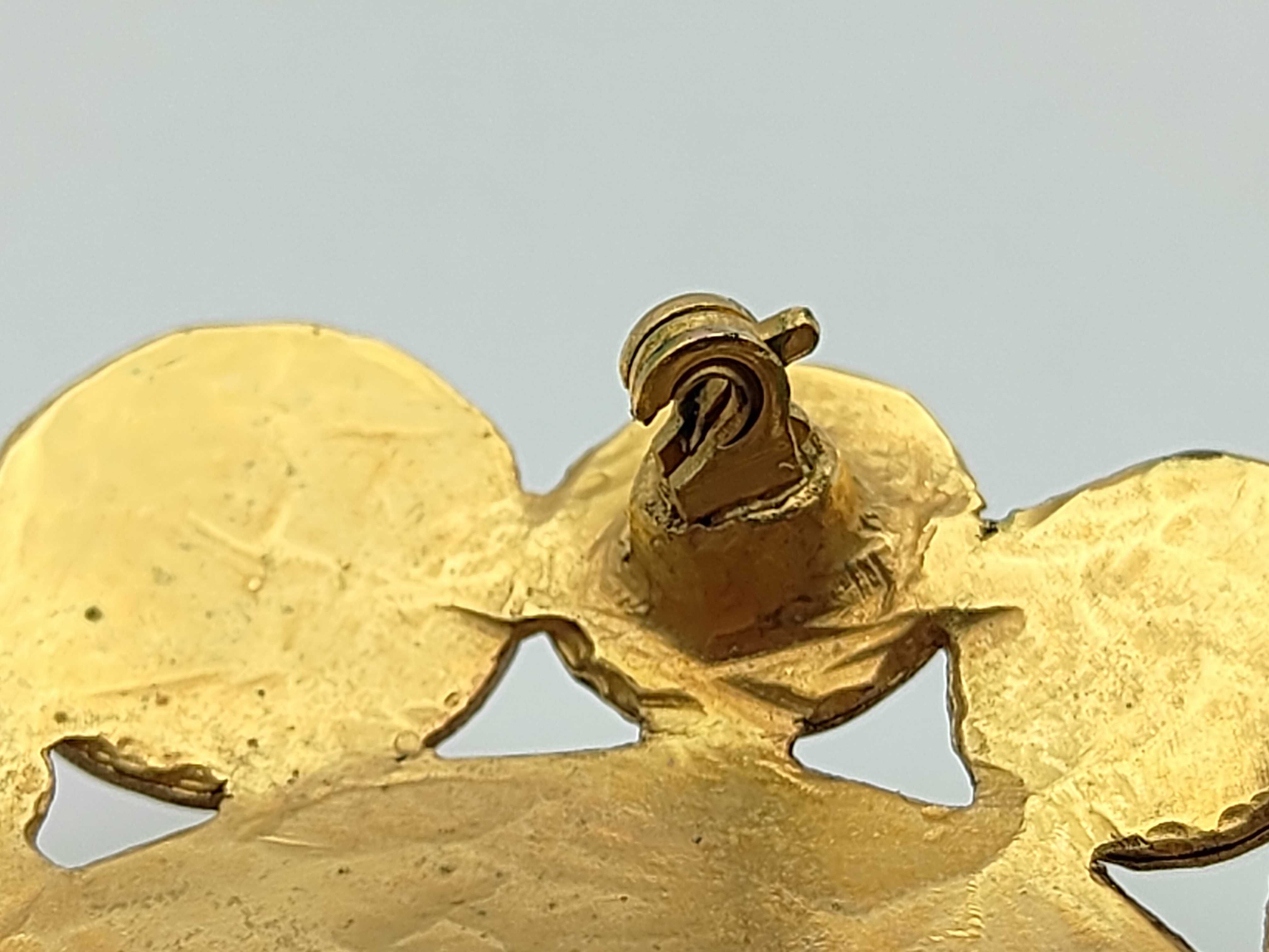 Gold Pearl Brooch — view 6