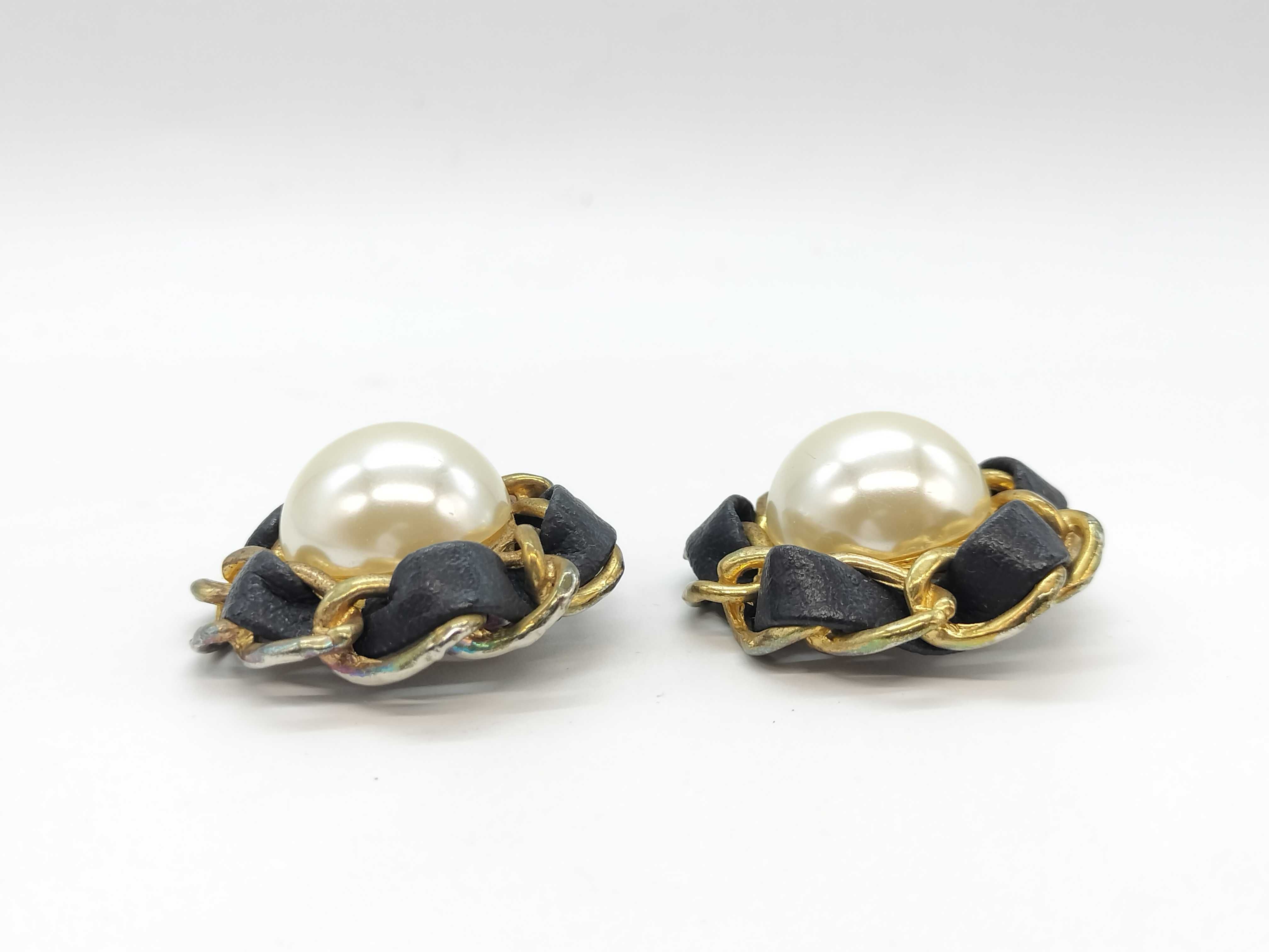 Pearl Belt Earrings — view 2